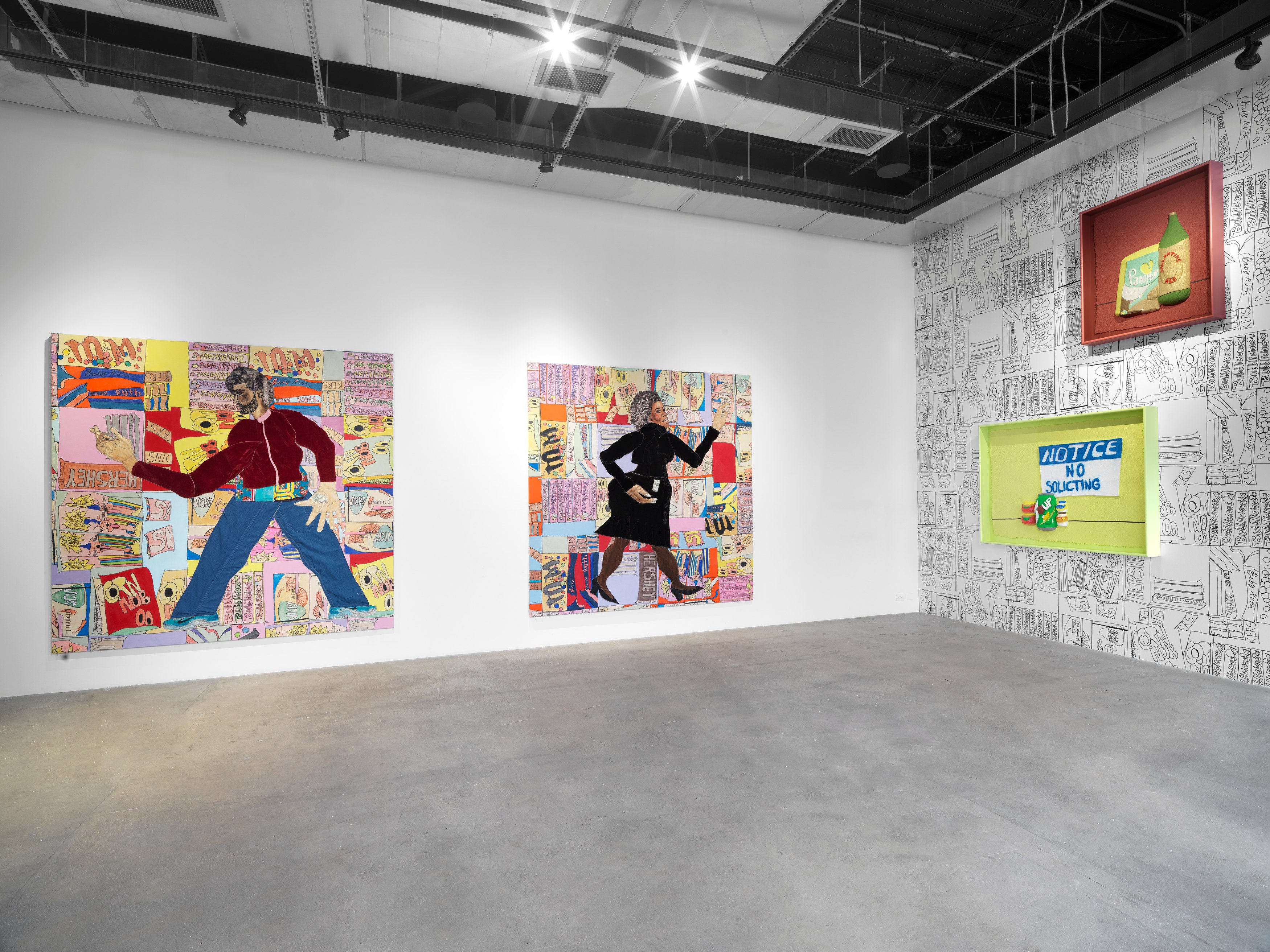 Tschabalala Self, Bodega Run at Swiss Institute, photo 5