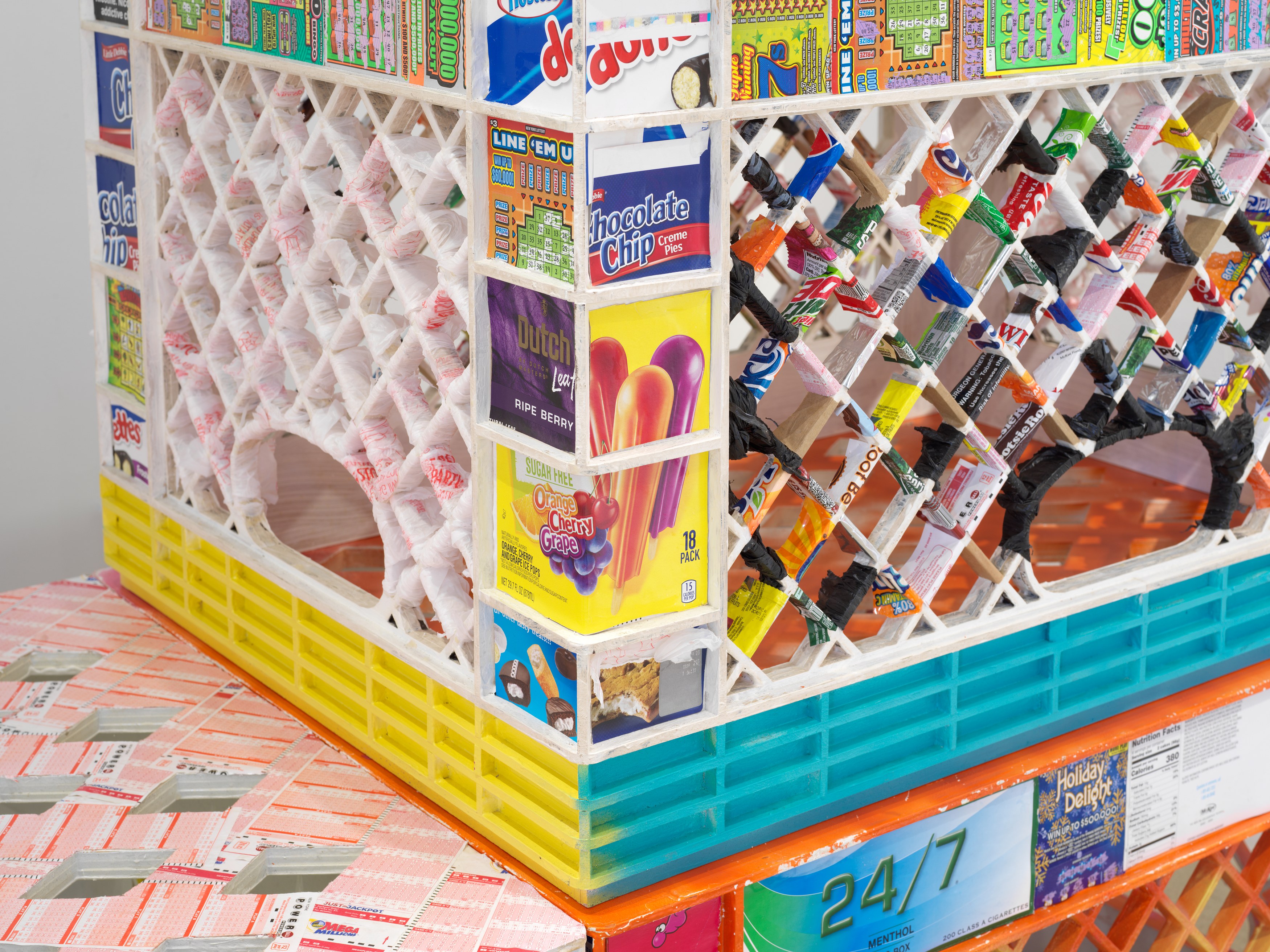 Tschabalala Self, Bodega Run at Swiss Institute, photo 9