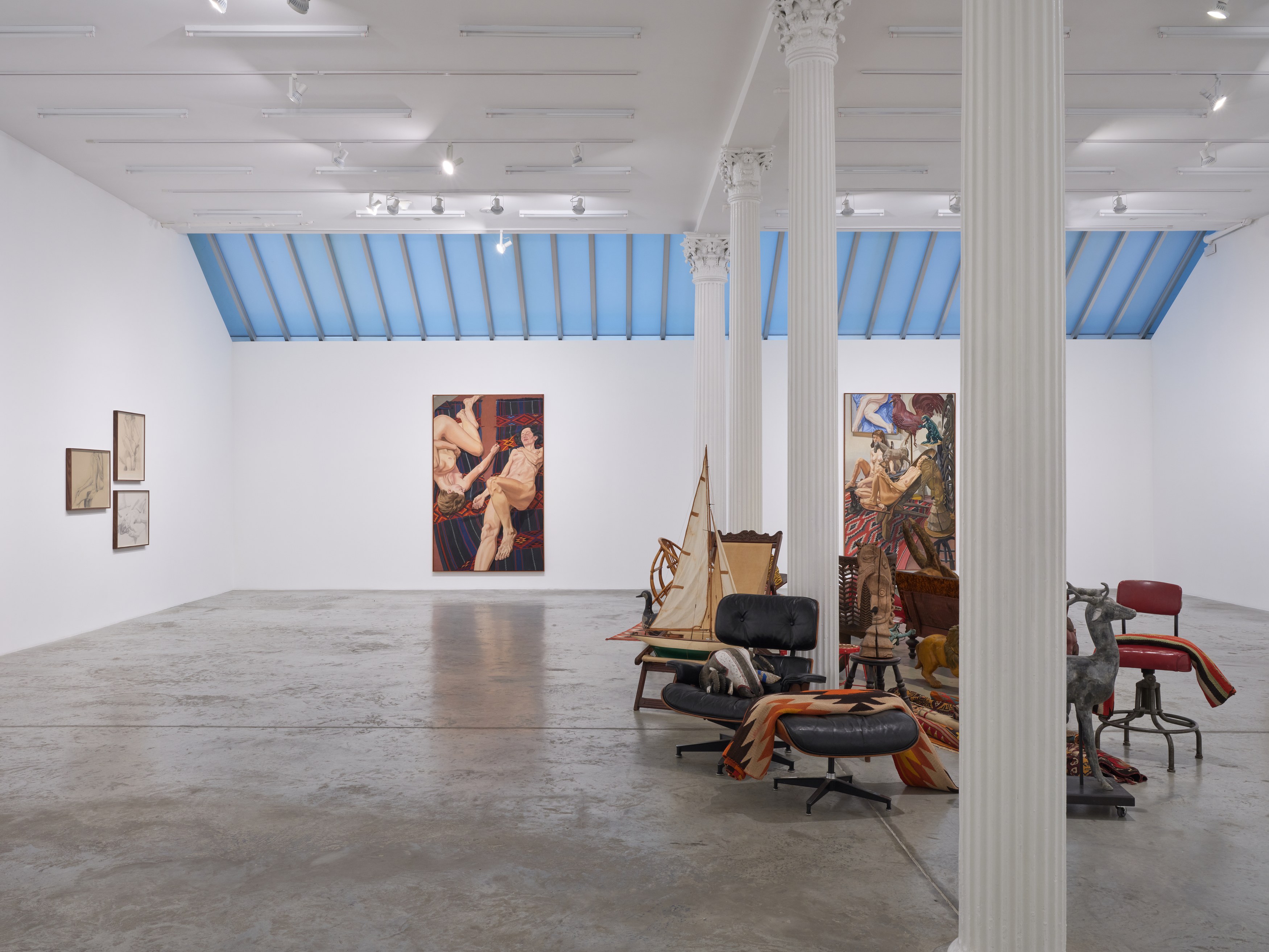 Philip Pearlstein, Figures, Props, Objects and Other Things at Bortolami, photo 2