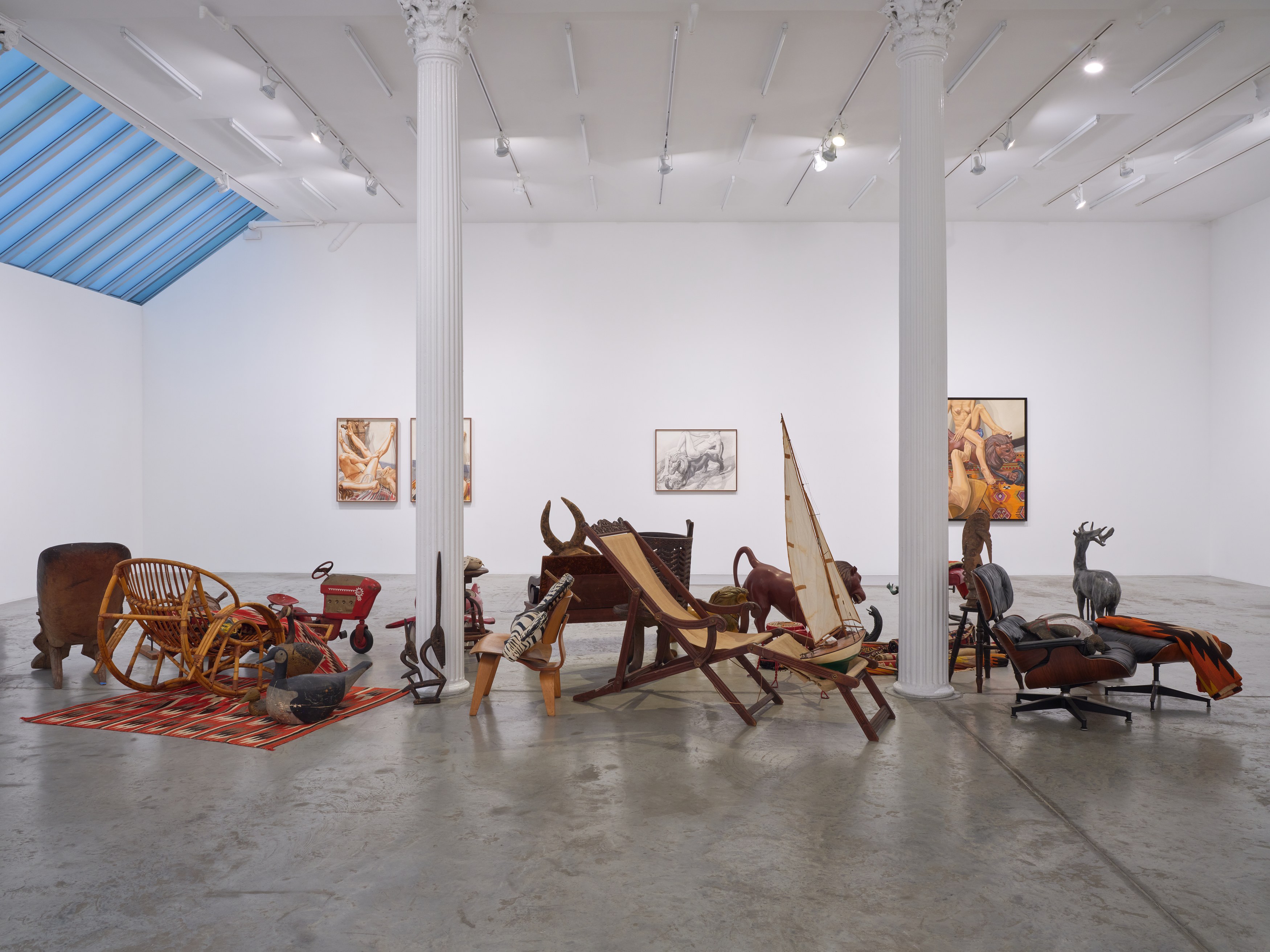 Philip Pearlstein, Figures, Props, Objects and Other Things at Bortolami, photo 8