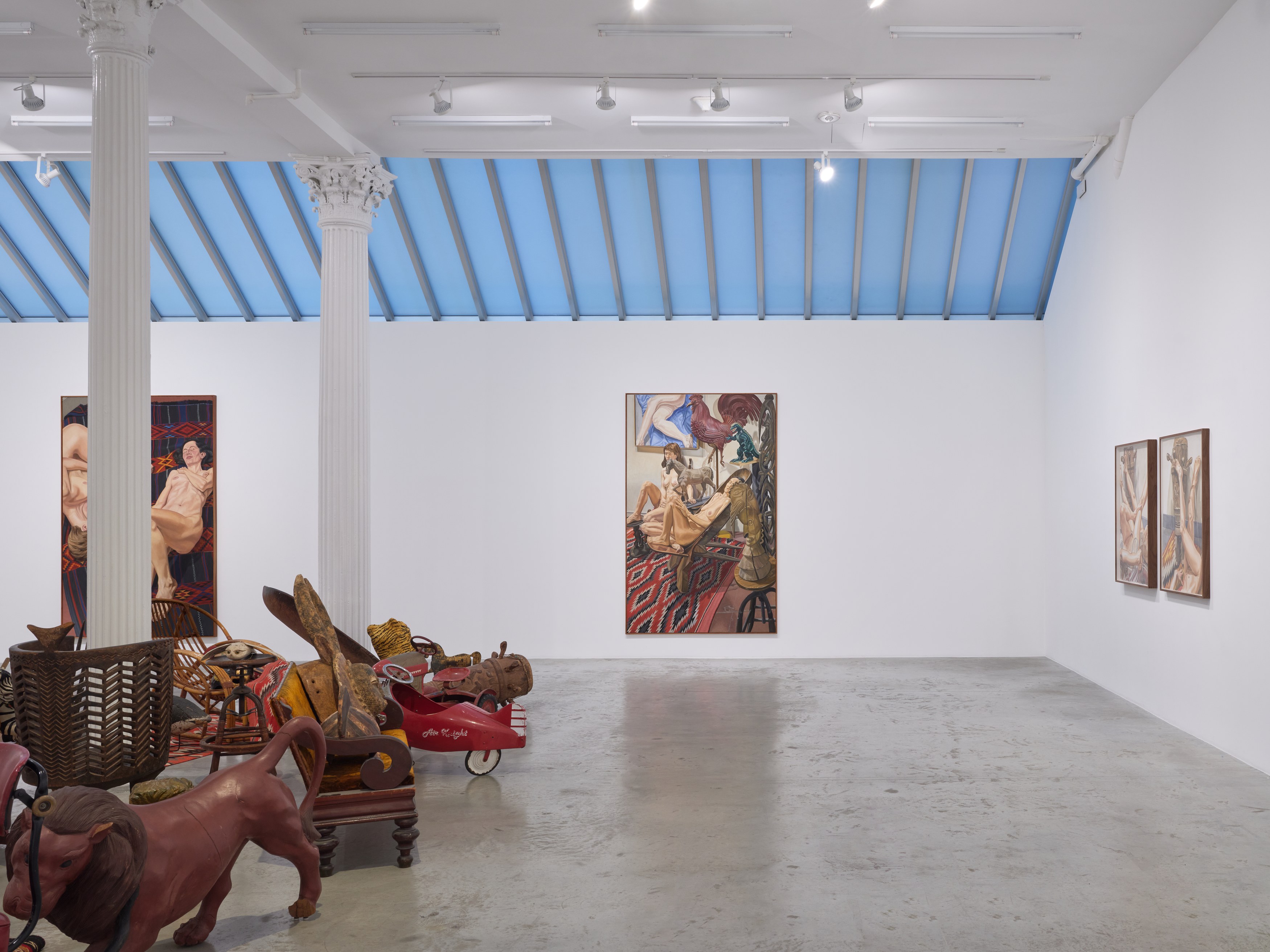 Philip Pearlstein, Figures, Props, Objects and Other Things at Bortolami, photo 9