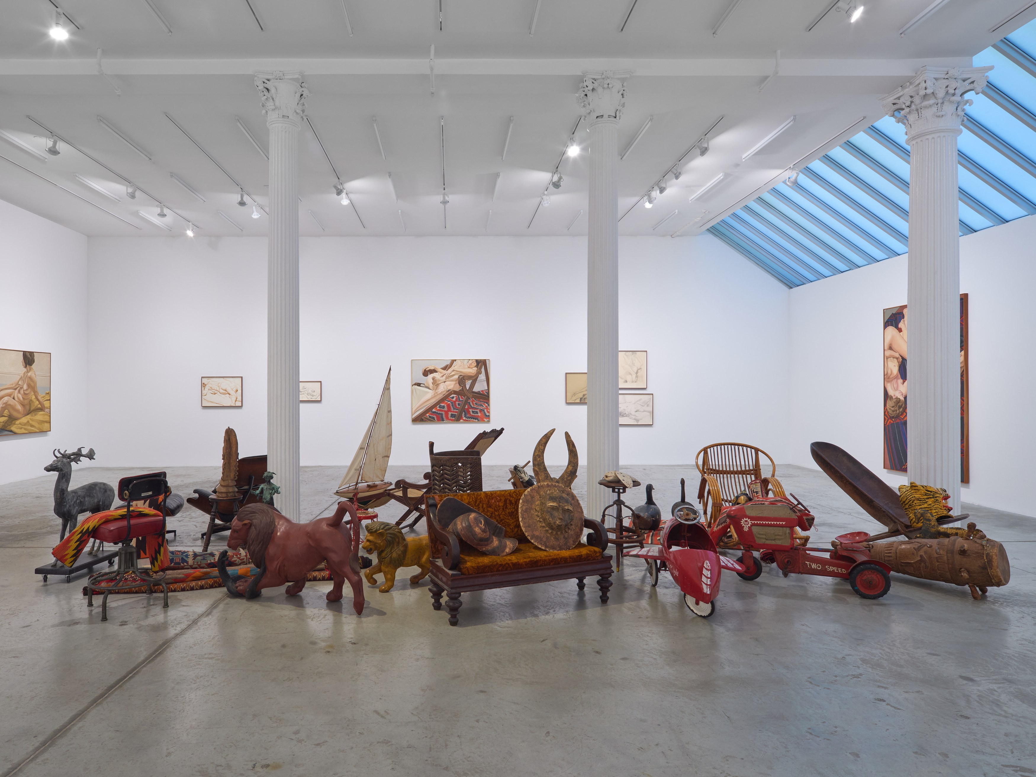 Philip Pearlstein, Figures, Props, Objects and Other Things at Bortolami, photo 14