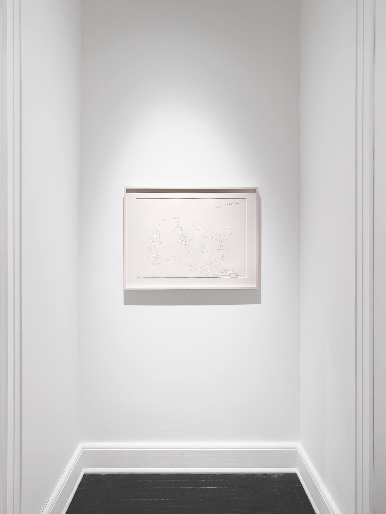 Maria Lassnig, Drawings at Petzel, photo 18