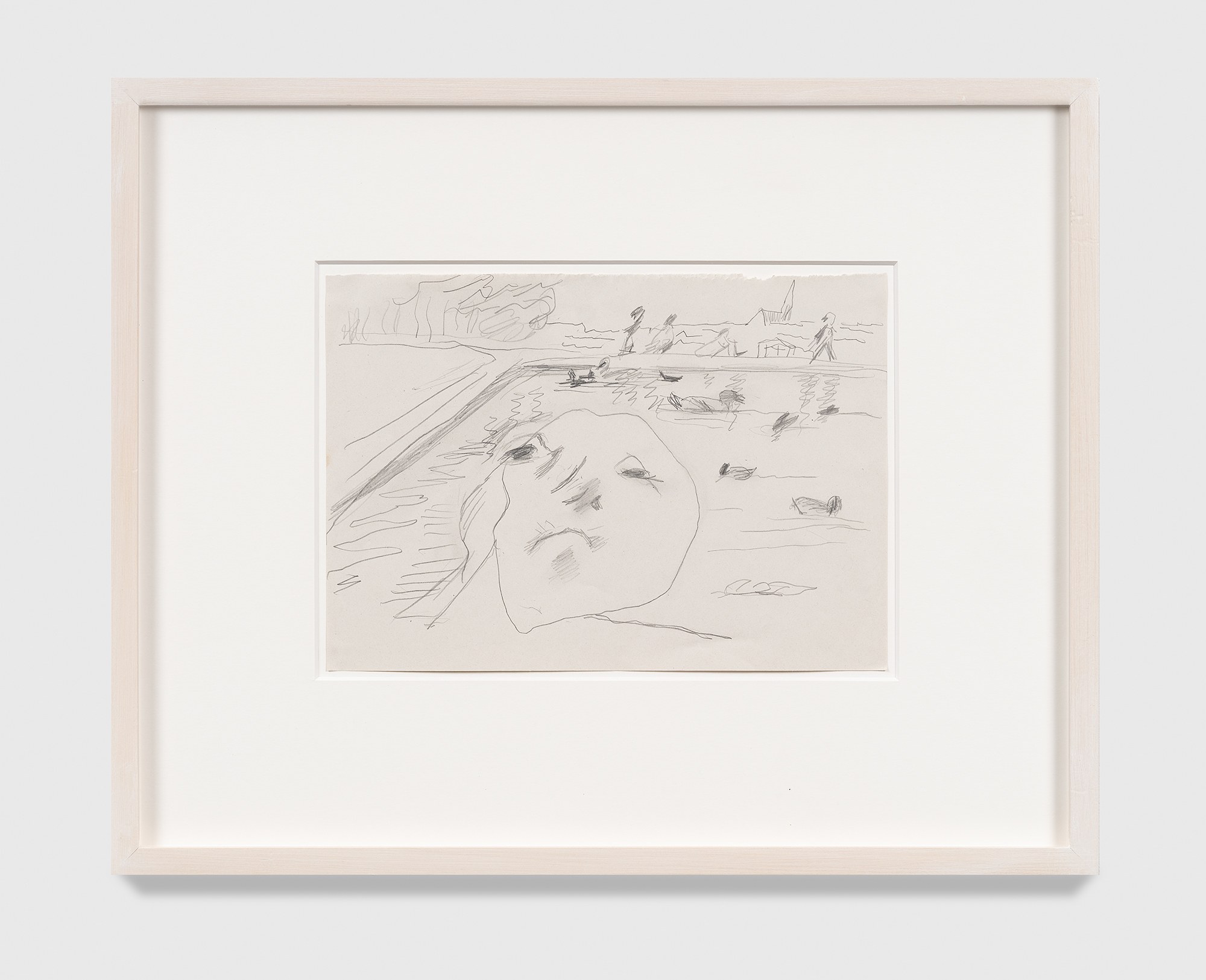 Maria Lassnig, Drawings at Petzel, photo 24