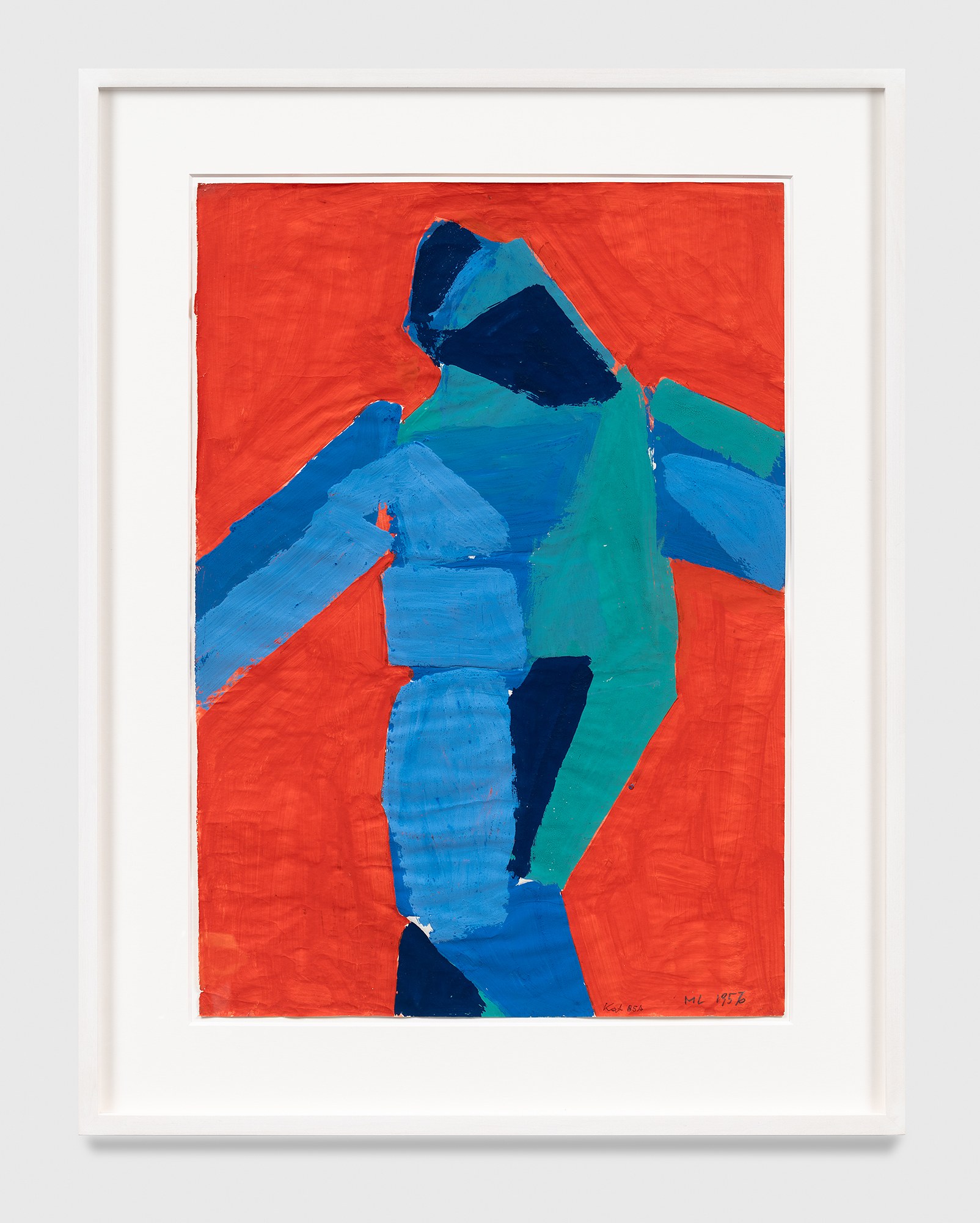 Maria Lassnig, Drawings at Petzel, photo 20