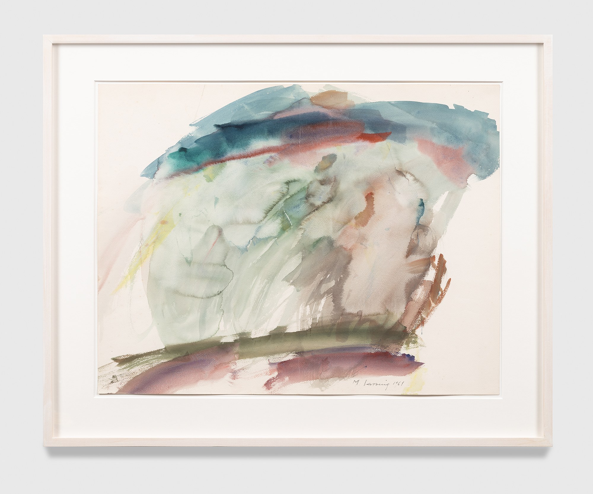 Maria Lassnig, Drawings at Petzel, photo 21
