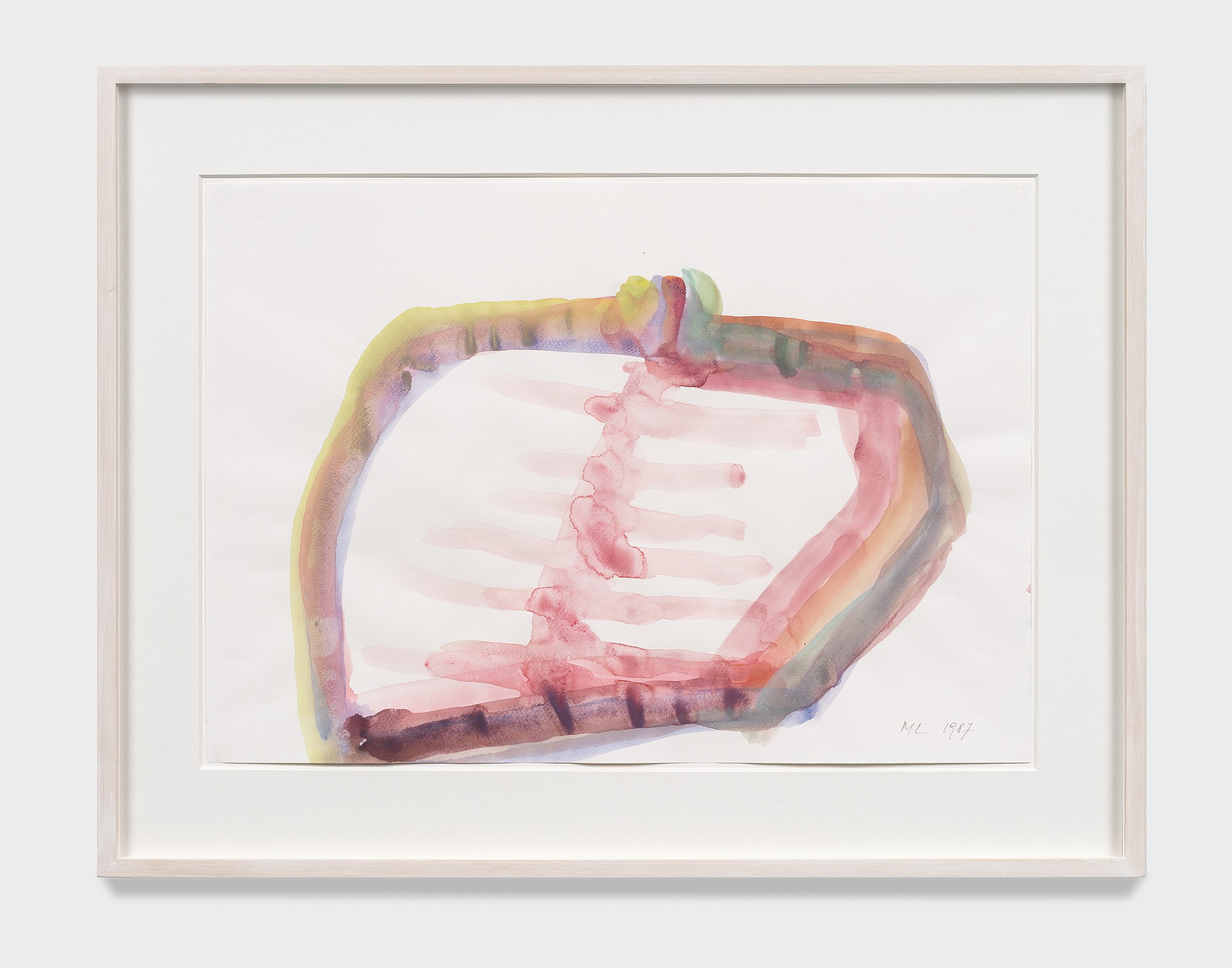 Maria Lassnig, Drawings at Petzel, photo 22