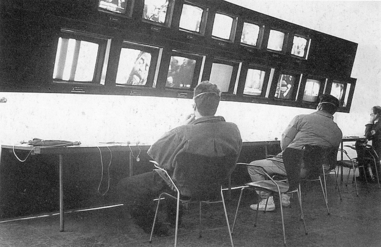 Peter Fend, <span style="font-family: courier, monospace; font-style: normal;">NEWS ROOM<br>NEW YORK/<br>NEWS ROOM<br>AMSTERDAM</span> at American Fine Arts, photo 11