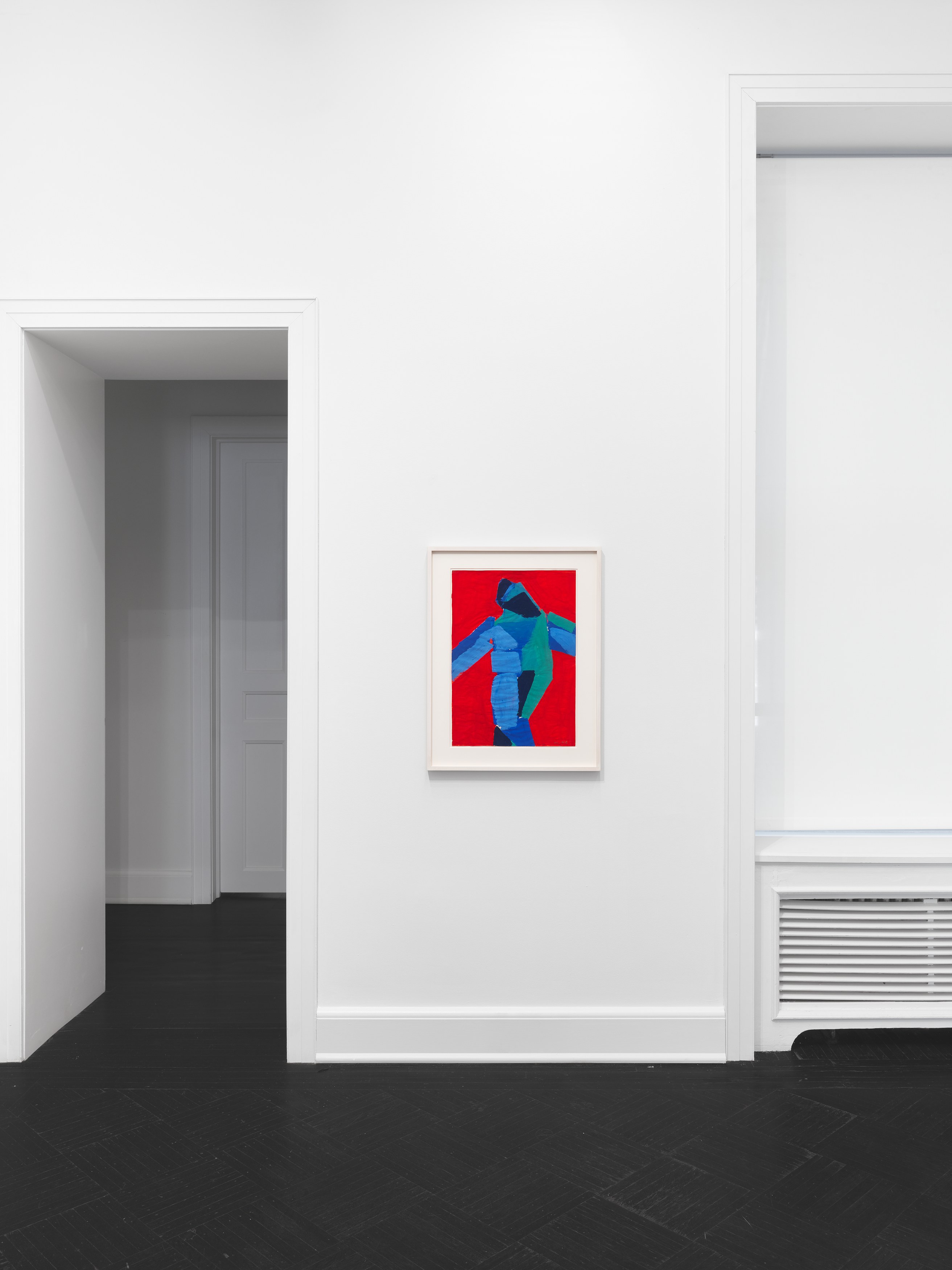 Maria Lassnig, Drawings at Petzel, photo 9