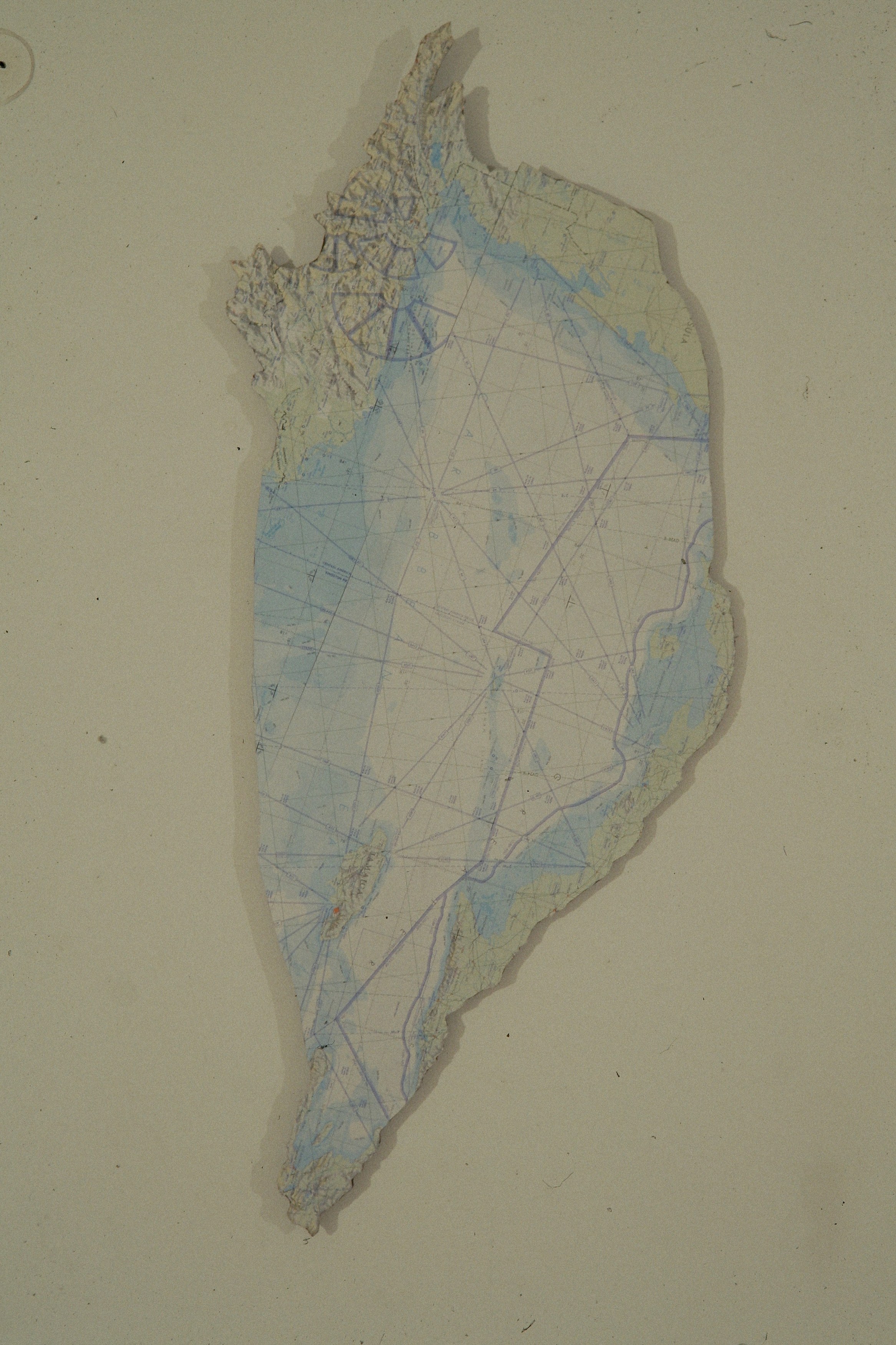 Peter Fend, <span style="font-family: courier, monospace; font-style: normal;">COMPLETION<br>OF THE WAR</span> at American Fine Arts, photo 6