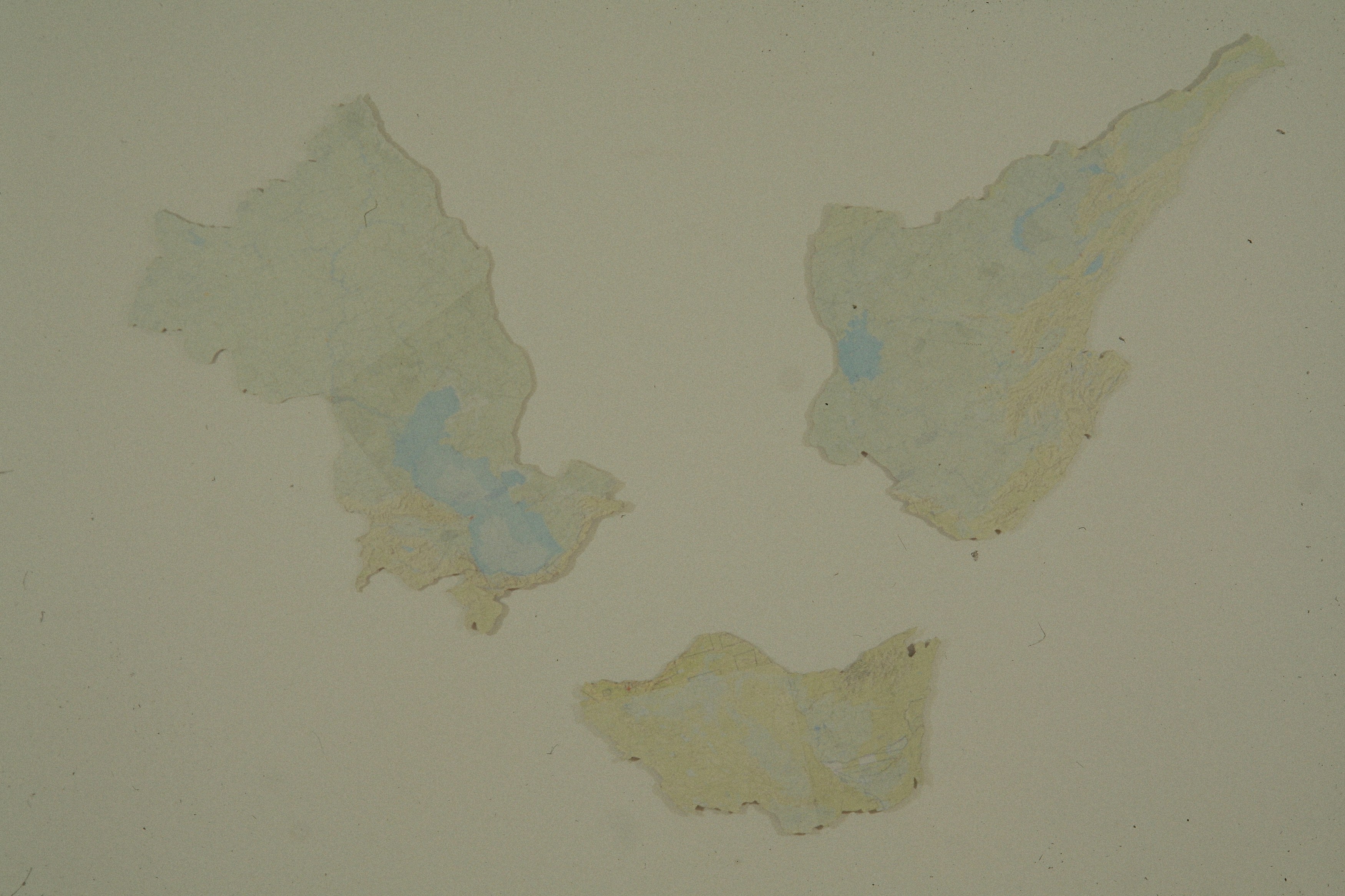 Peter Fend, <span style="font-family: courier, monospace; font-style: normal;">COMPLETION<br>OF THE WAR</span> at American Fine Arts, photo 8