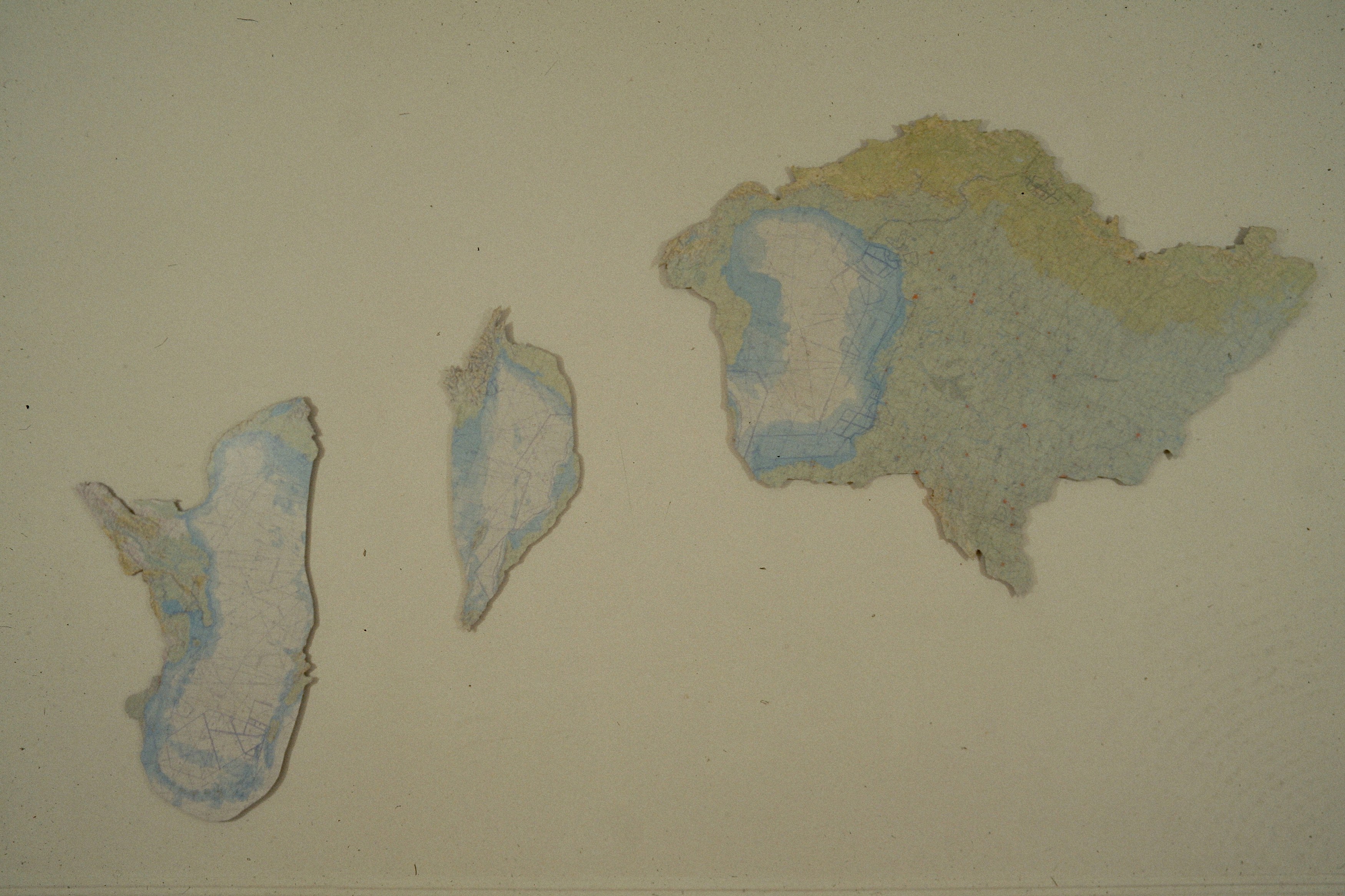 Peter Fend, <span style="font-family: courier, monospace; font-style: normal;">COMPLETION<br>OF THE WAR</span> at American Fine Arts, photo 5