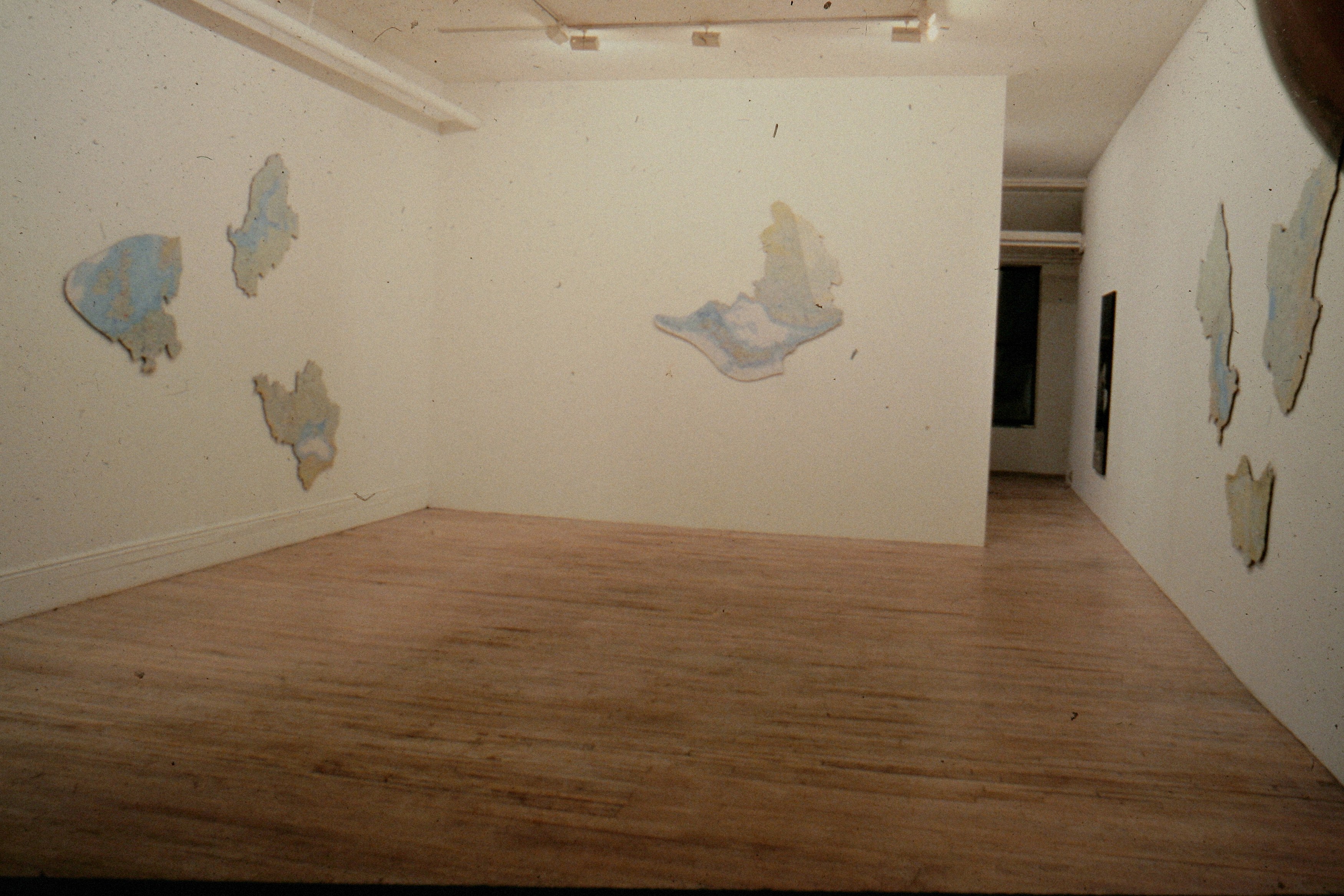 Peter Fend, <span style="font-family: courier, monospace; font-style: normal;">COMPLETION<br>OF THE WAR</span> at American Fine Arts, photo 2