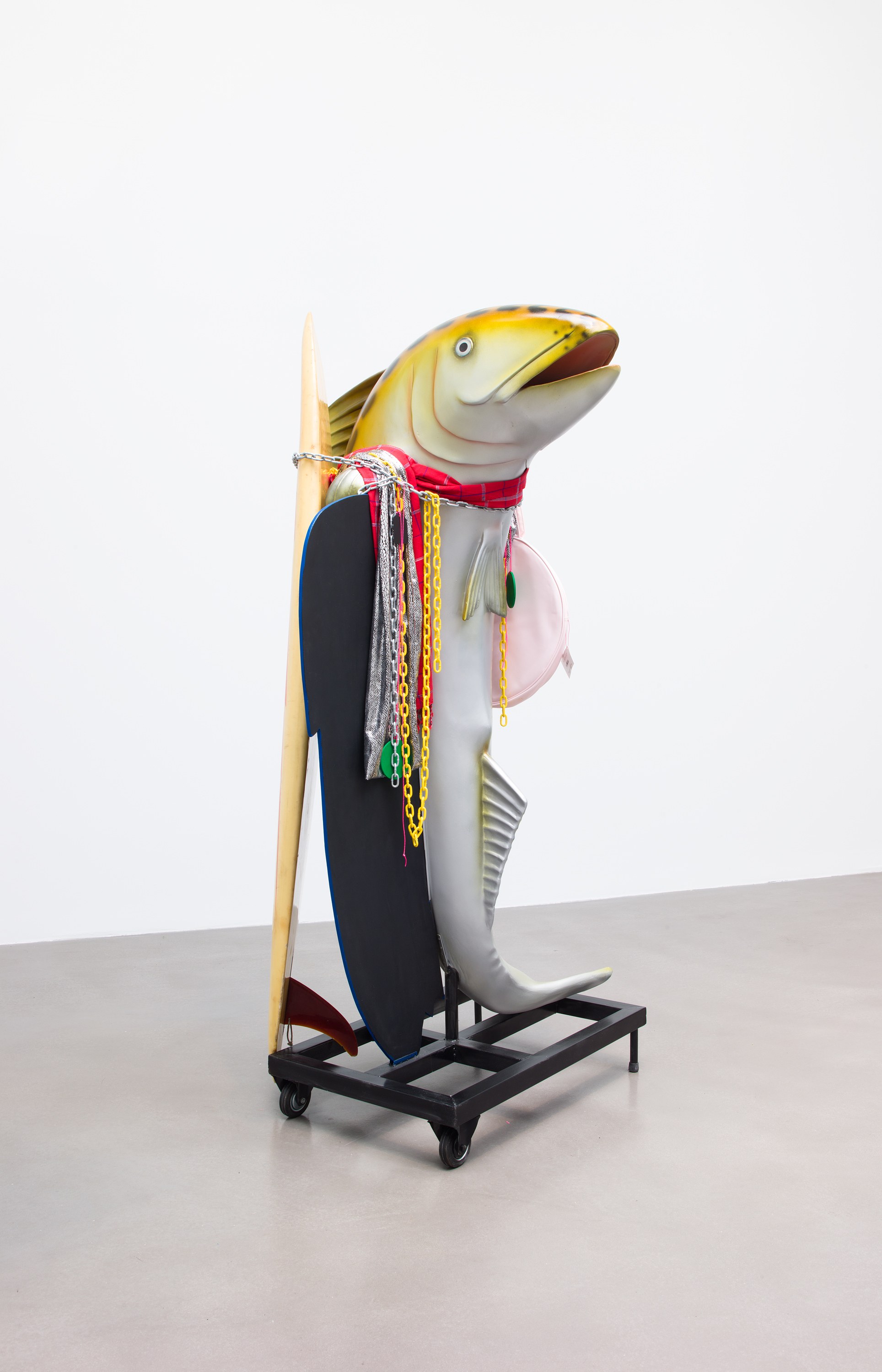 Cosima von Bonin, WHAT IF IT BARKS? Featuring AUTHORITY PURÉE at Petzel, photo 36