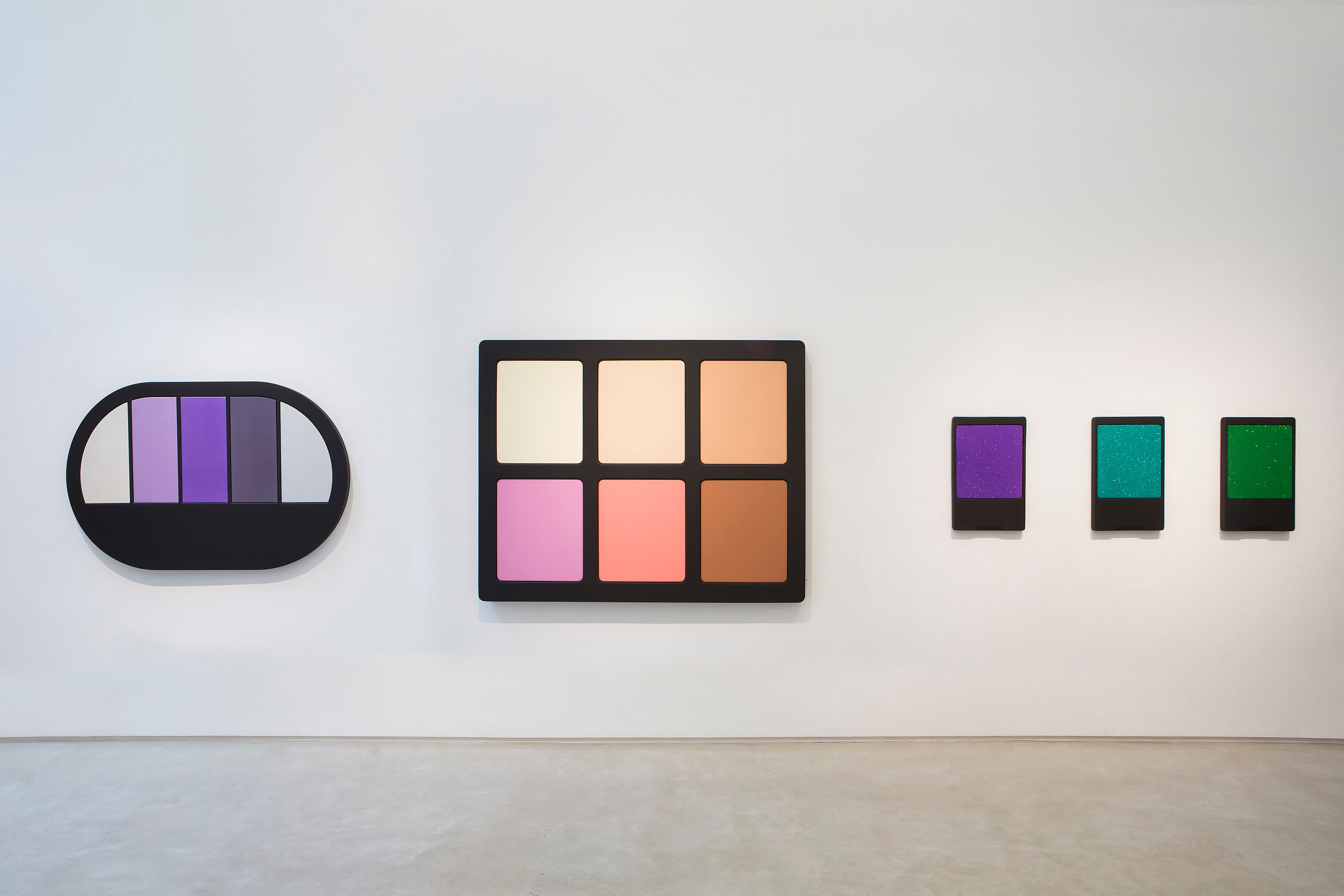 Sylvie Fleury, Eye Shadows at Salon 94, photo 2