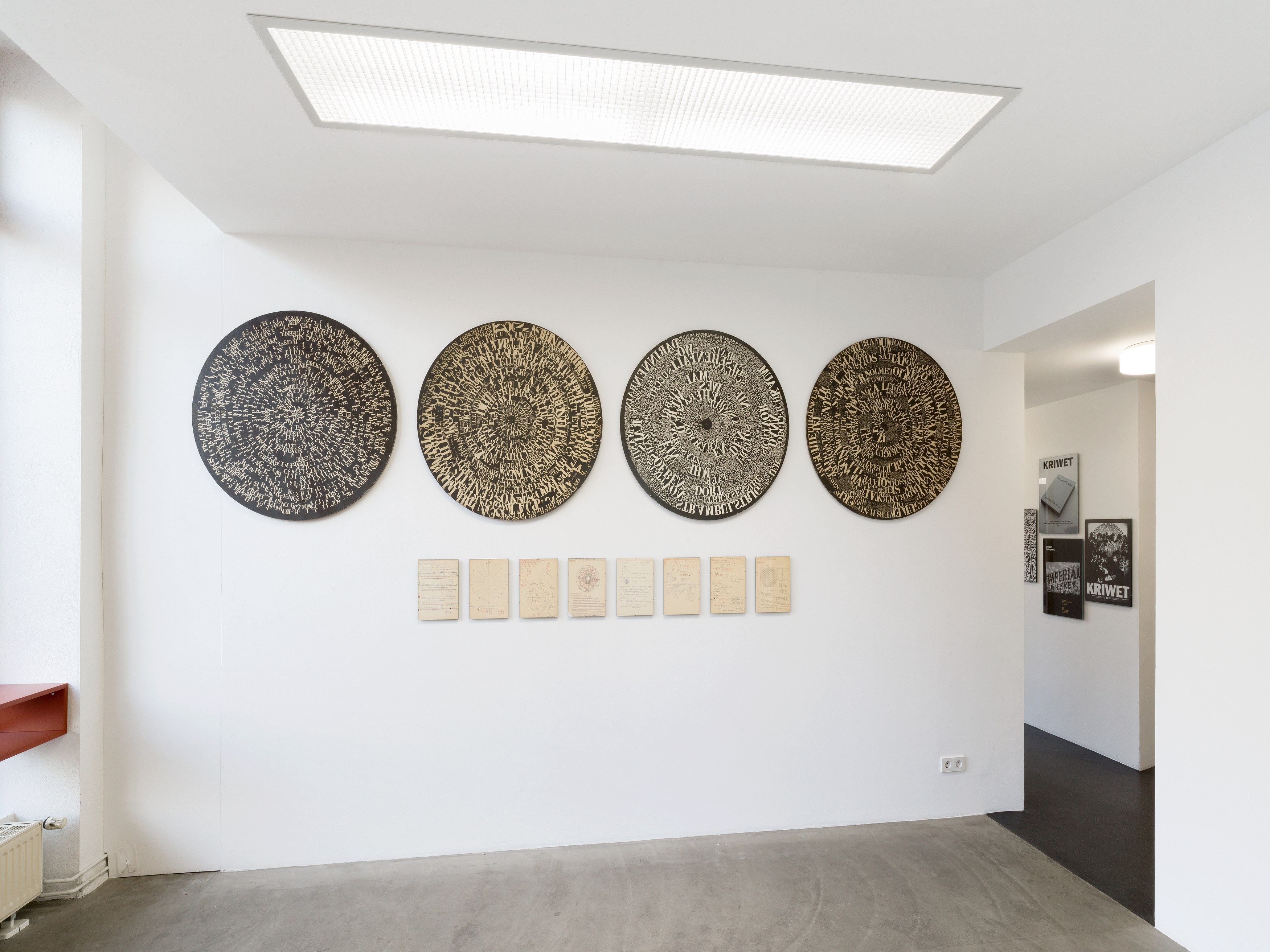 Ferdinand Kriwet, Alpha Omega. Archiving, researching and presenting art, books, and films. at BQ, photo 4