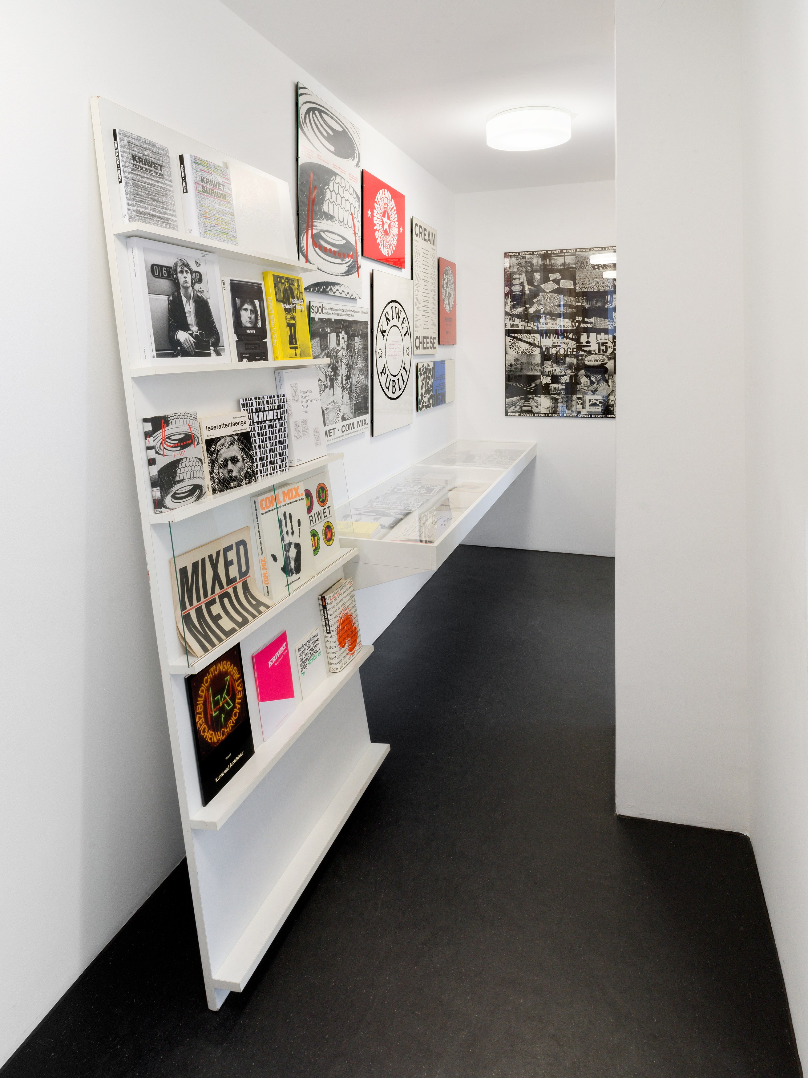 Ferdinand Kriwet, Alpha Omega. Archiving, researching and presenting art, books, and films. at BQ, photo 8