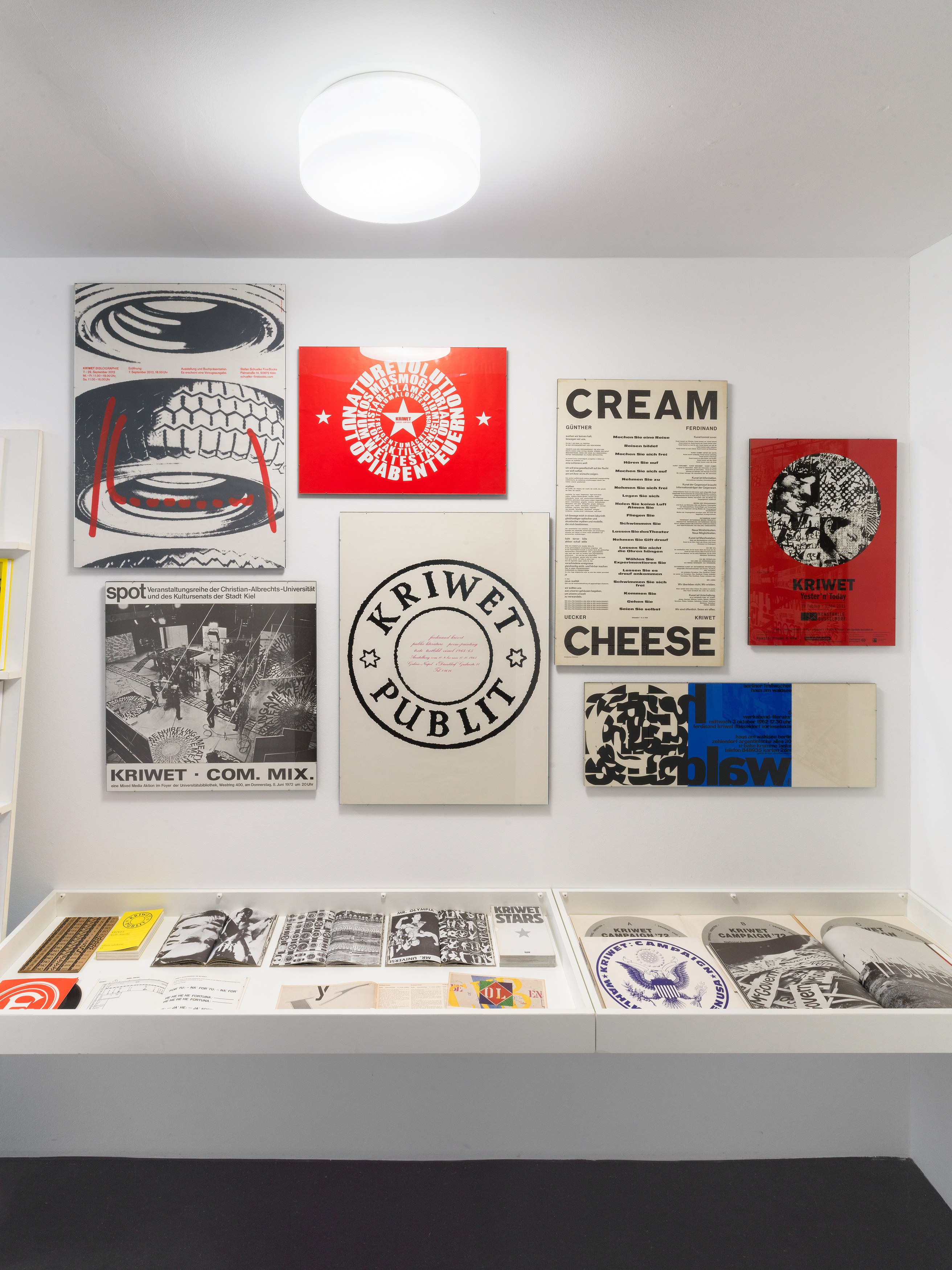 Ferdinand Kriwet, Alpha Omega. Archiving, researching and presenting art, books, and films. at BQ, photo 9
