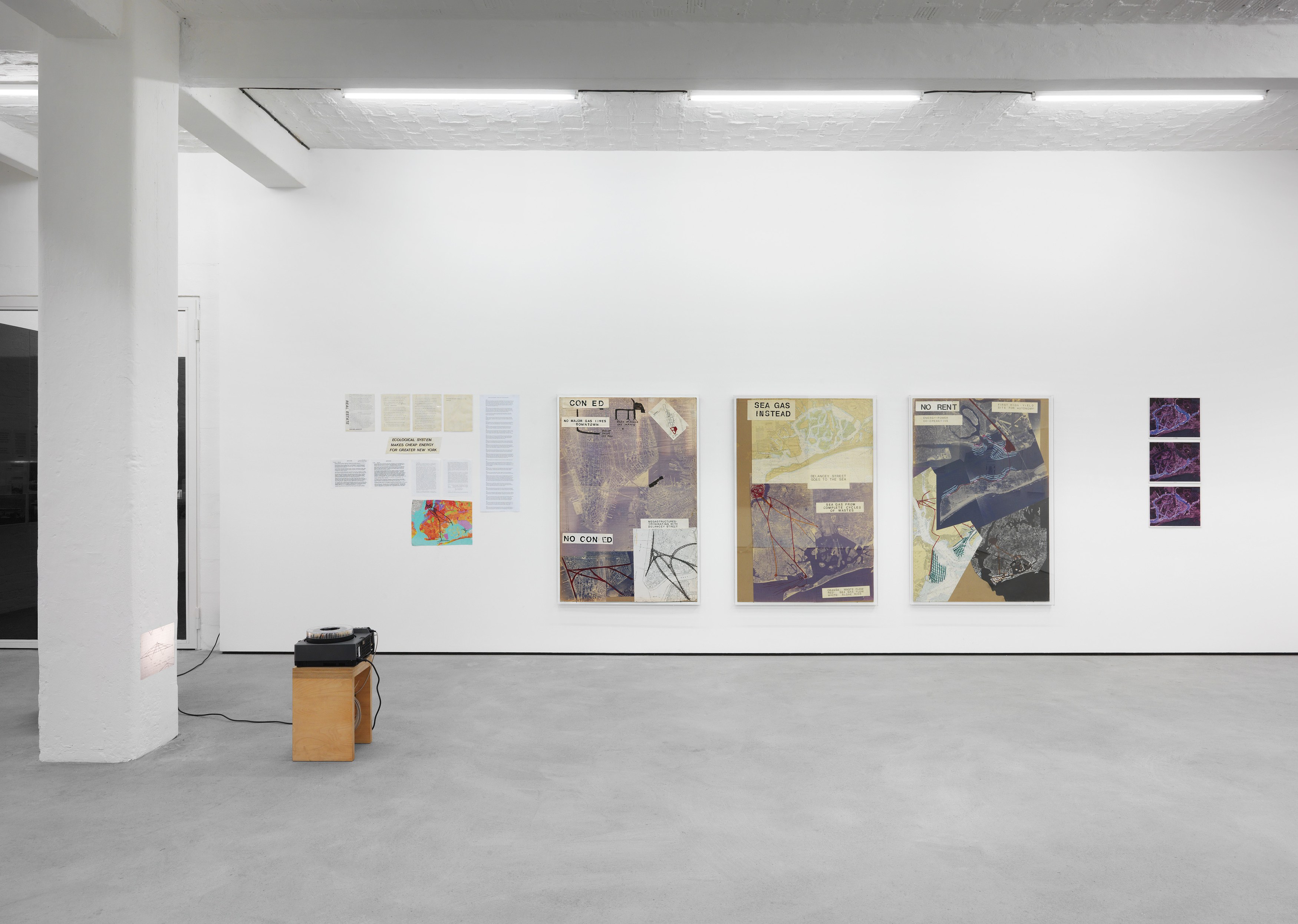 Peter Fend, <span style="font-family: courier, monospace; font-style: normal;">TO BE<br>BUILT</span> at Trautwein Herleth, photo 5