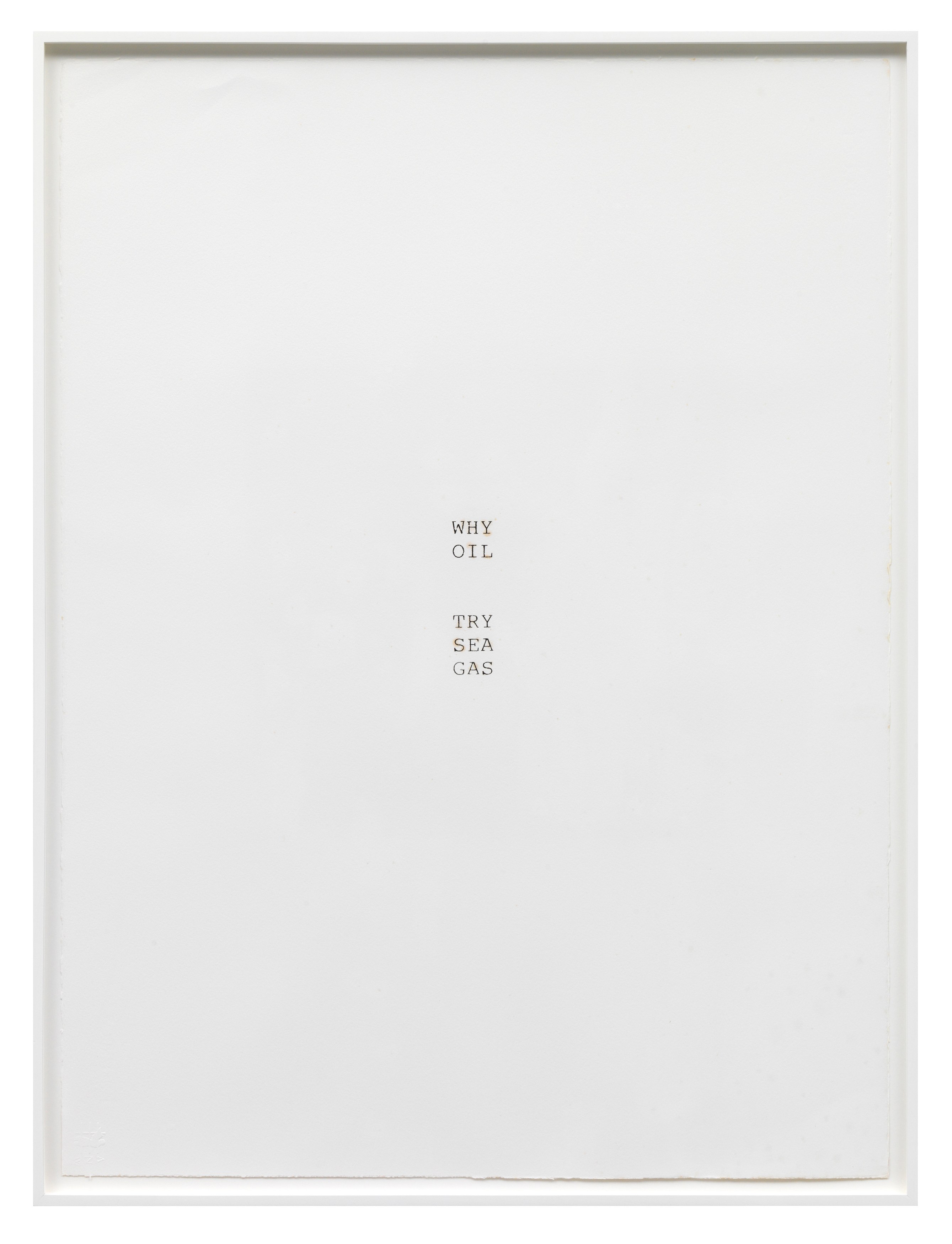 Peter Fend, <span style="font-family: courier, monospace; font-style: normal;">TO BE<br>BUILT</span> at Trautwein Herleth, photo 19