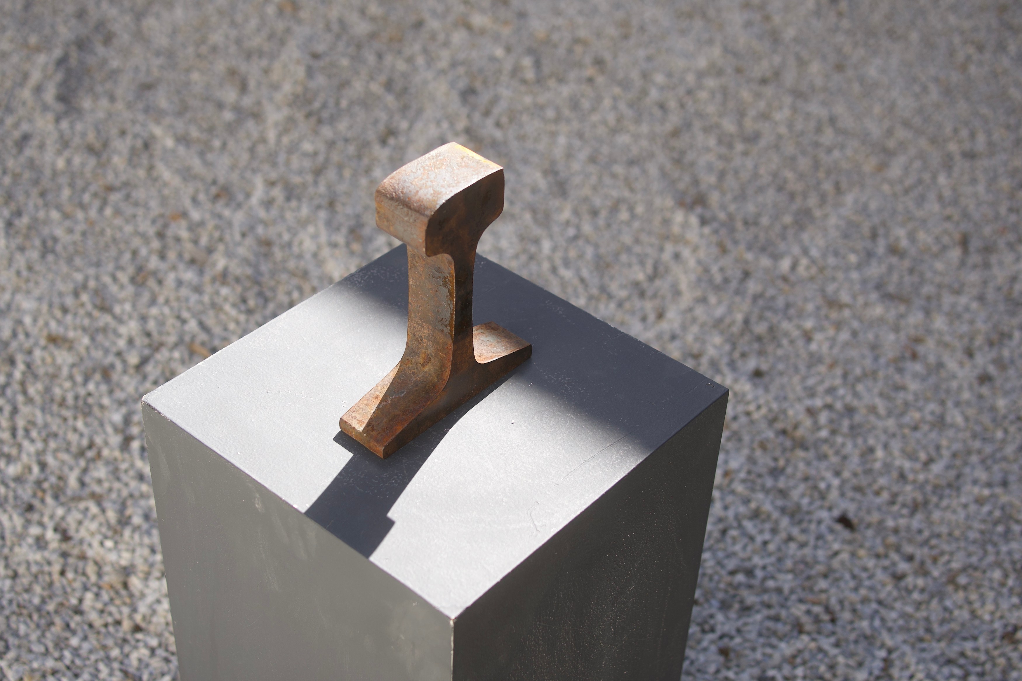 Mira Dayal, Steel Model of Paper Copy of Desk Top with Pencil Groove at Spencer Brownstone, photo 15