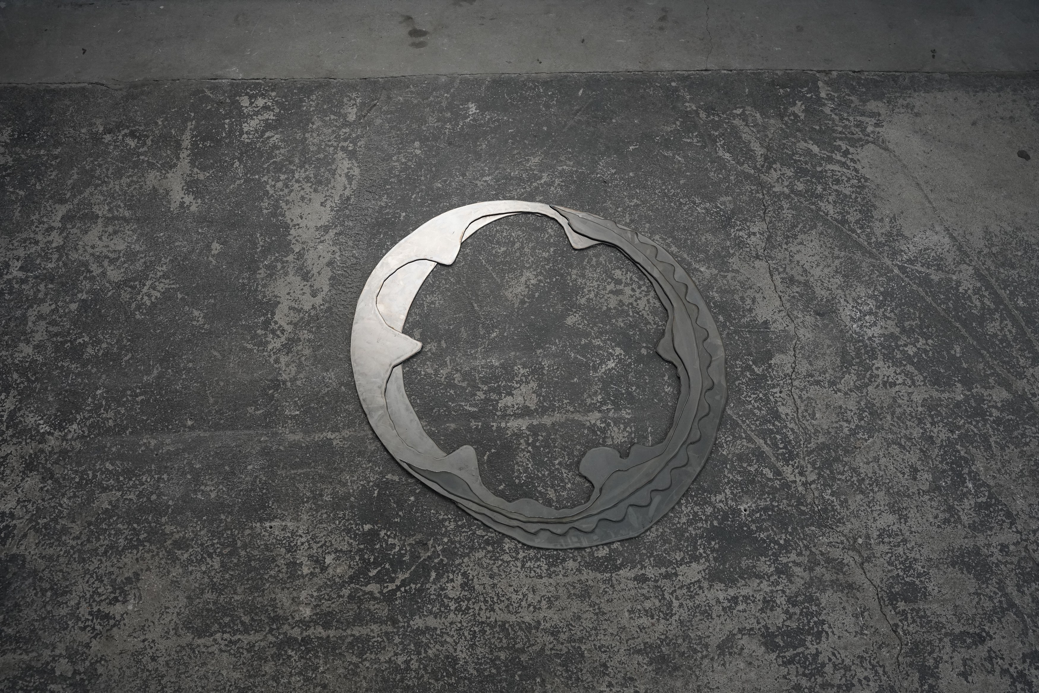 Mira Dayal, Steel Model of Paper Copy of Desk Top with Pencil Groove at Spencer Brownstone, photo 9