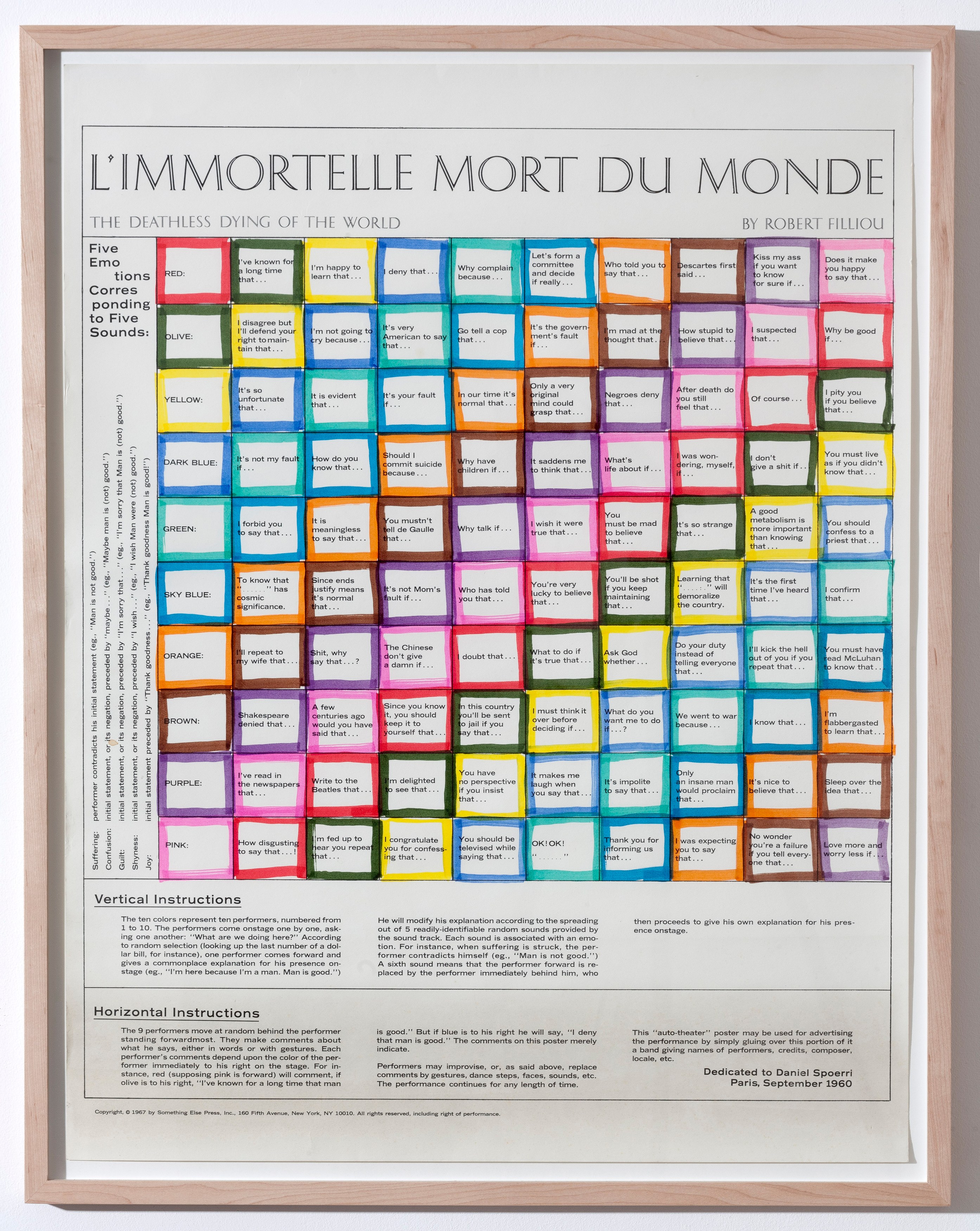 Robert Filliou, Seule la Fête est Permanente: Works 1962-1984 at Peter Freeman, photo 23