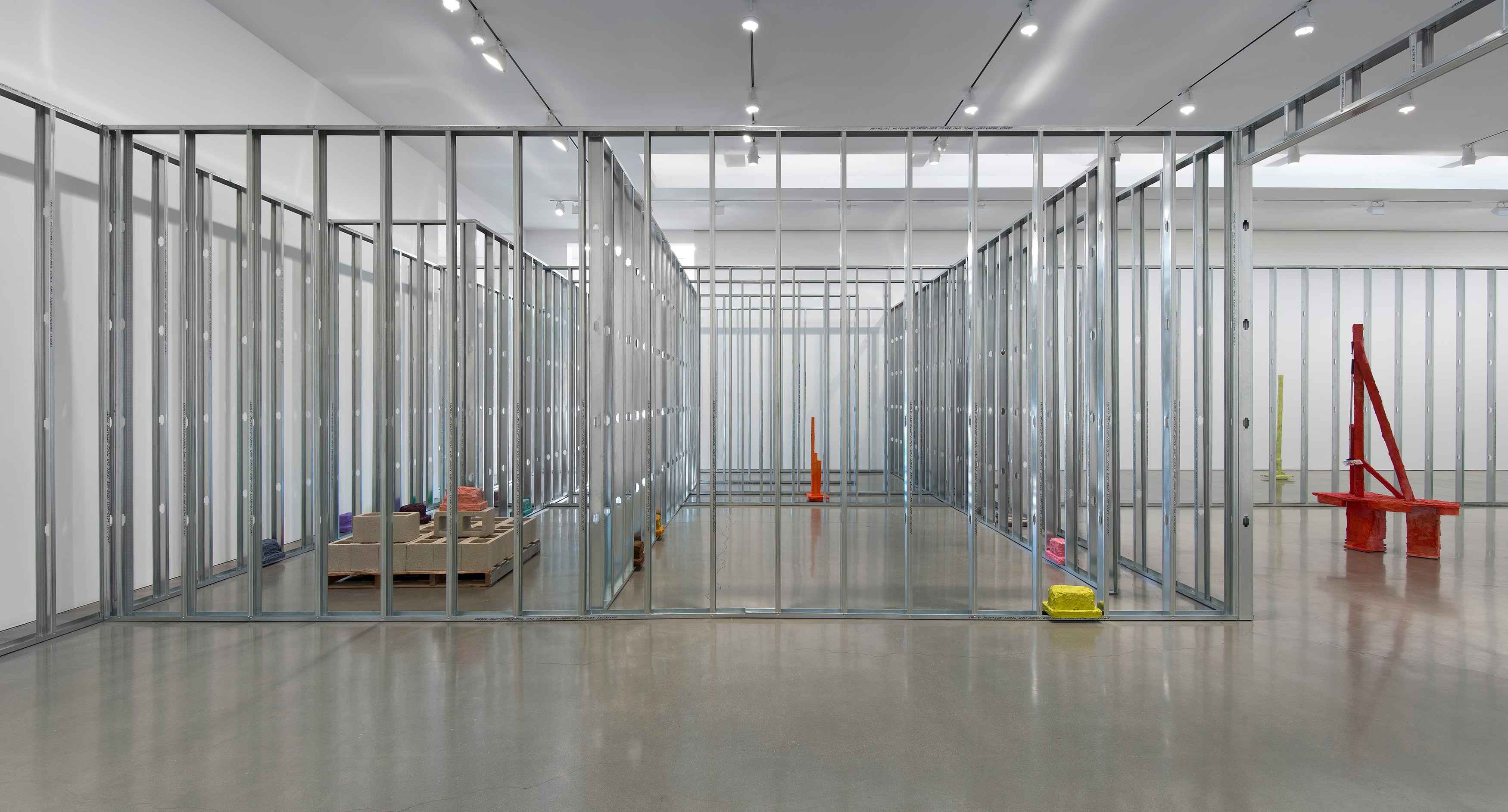 Rachel Harrison, Three Young Framers at Regen Projects, photo 3