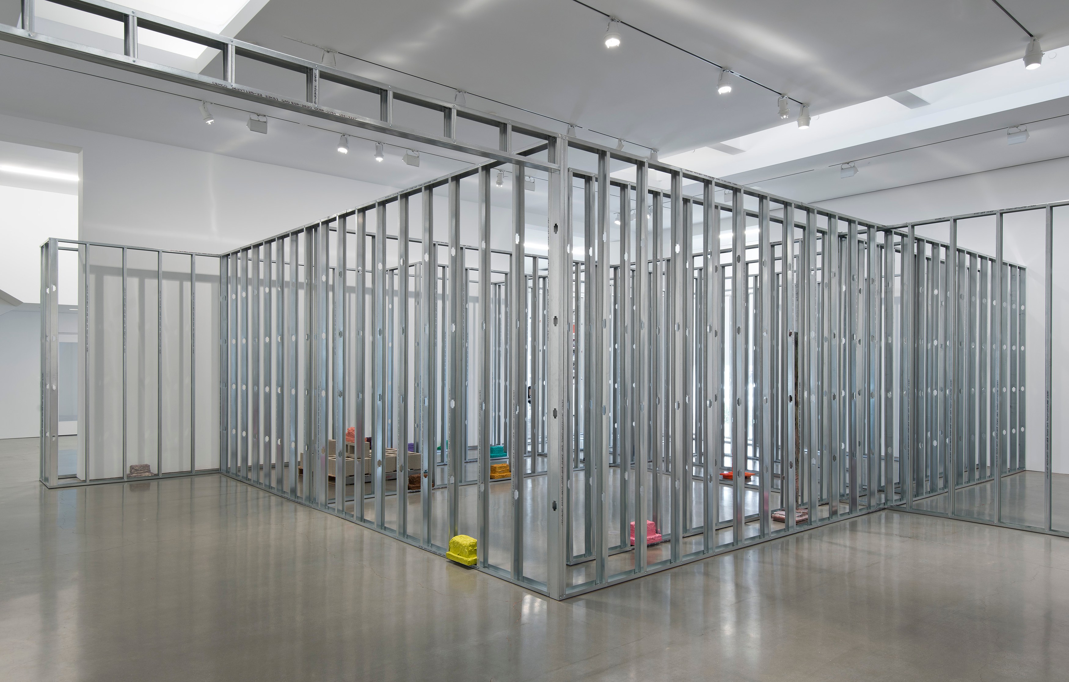 Rachel Harrison, Three Young Framers at Regen Projects, photo 4