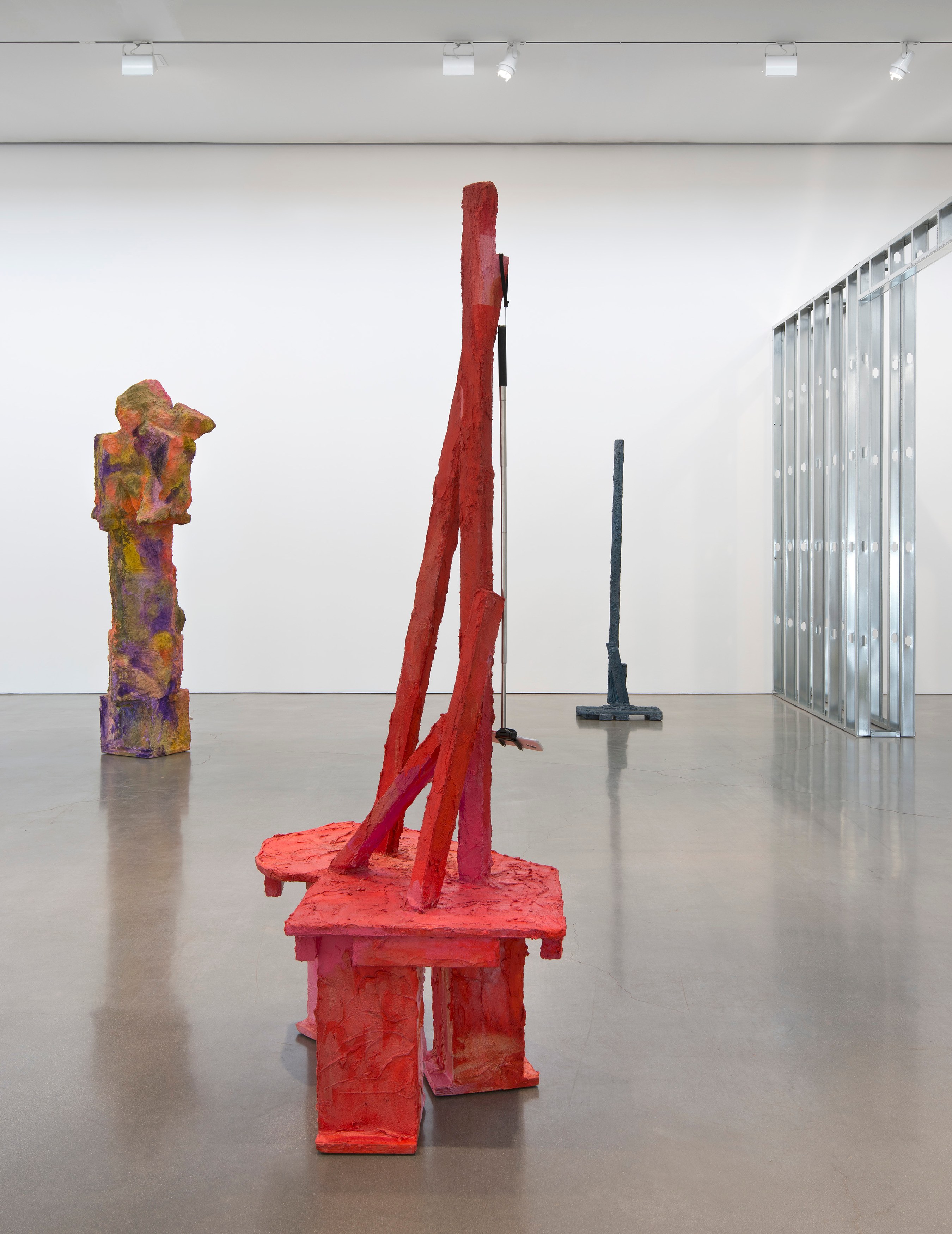 Rachel Harrison, Three Young Framers at Regen Projects, photo 10