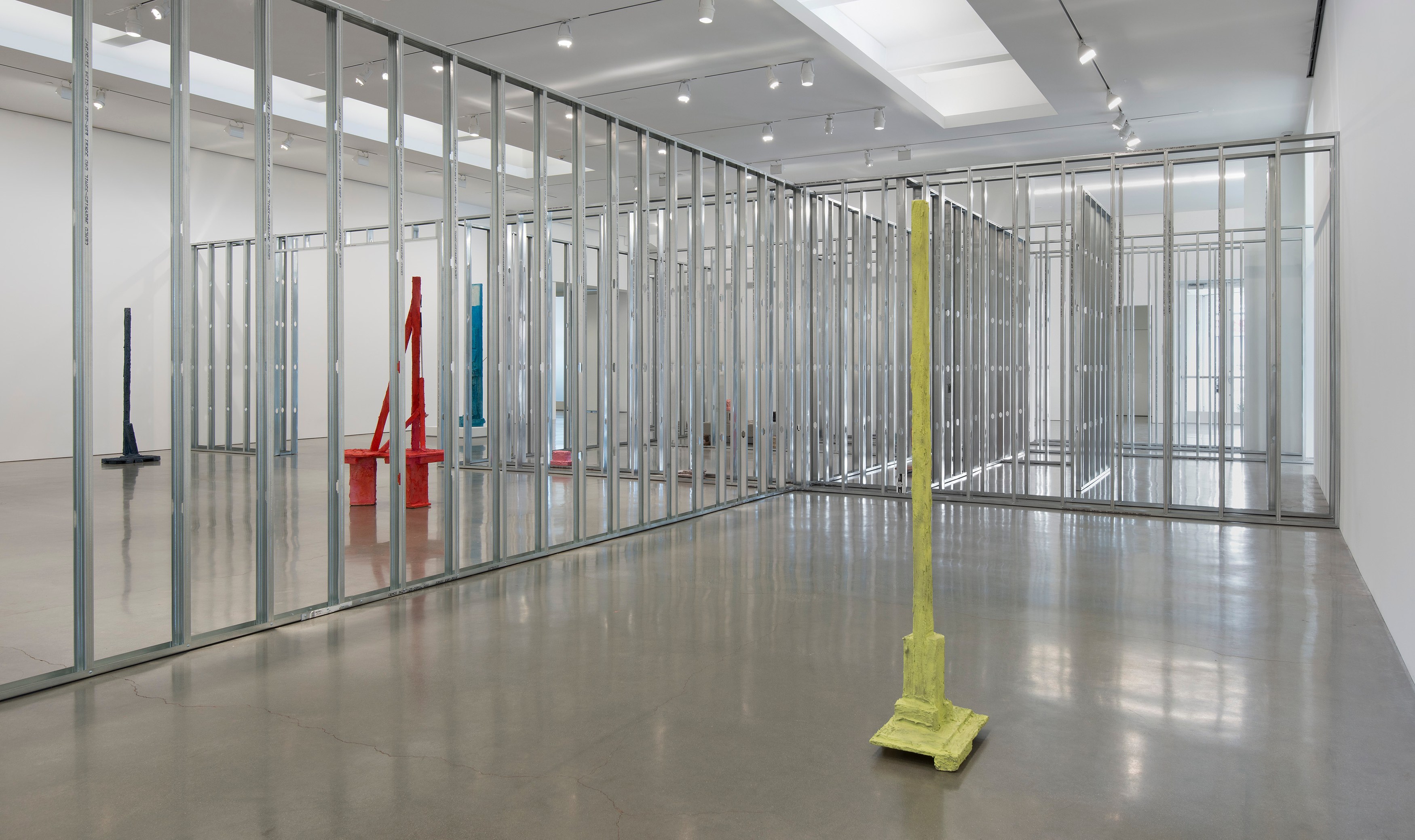 Rachel Harrison, Three Young Framers at Regen Projects, photo 14