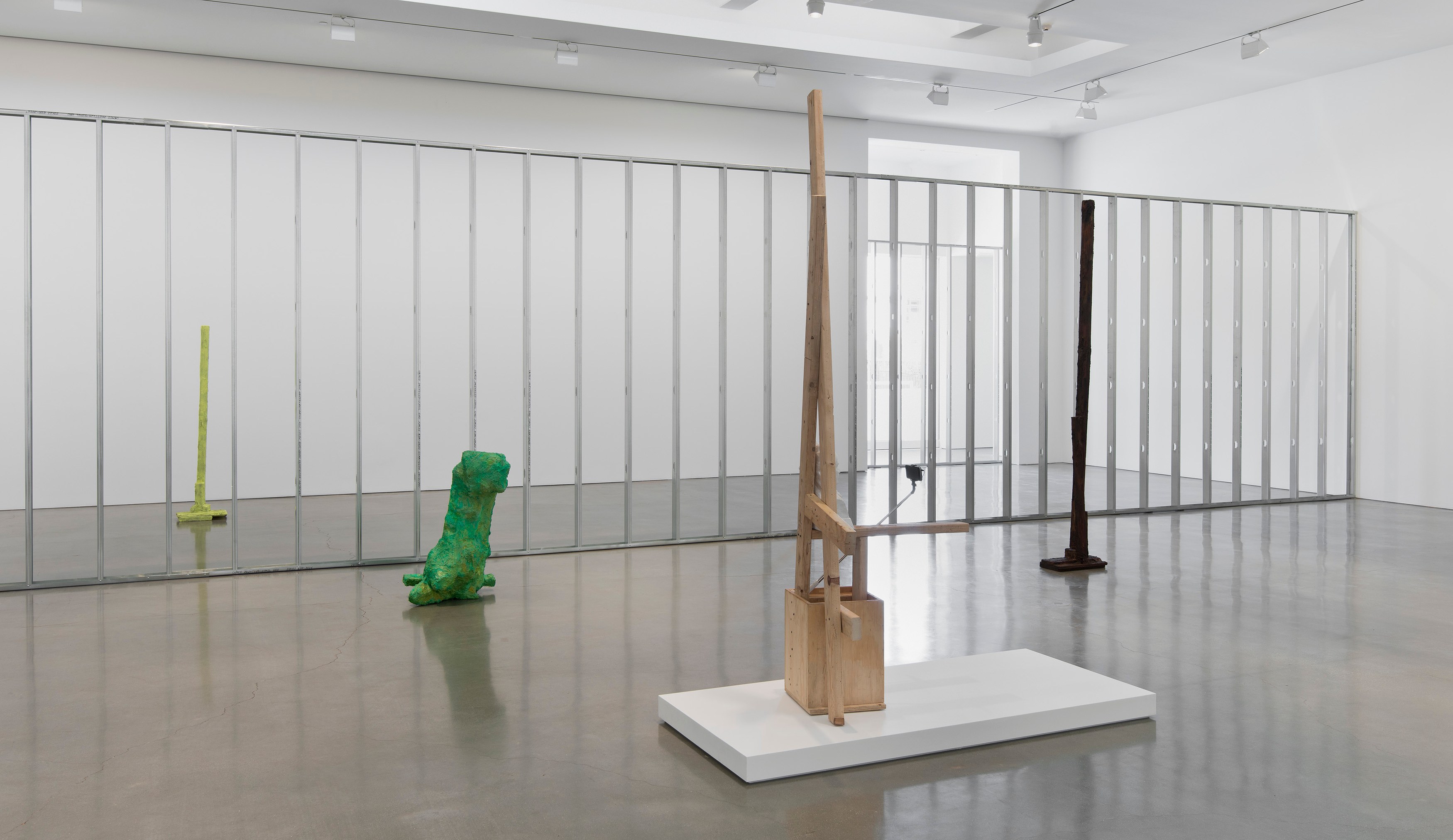 Rachel Harrison, Three Young Framers at Regen Projects, photo 33