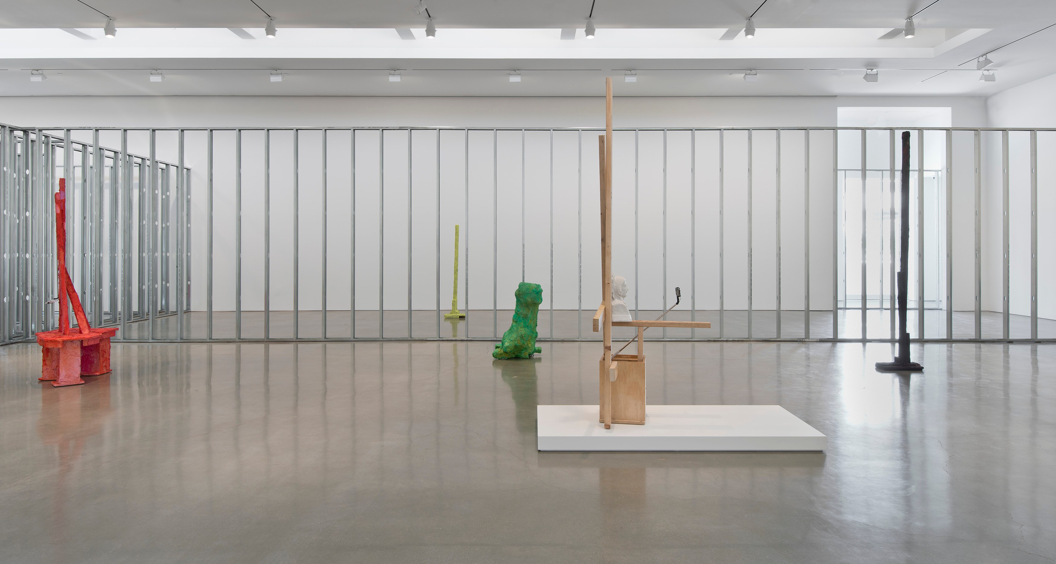 Rachel Harrison, Three Young Framers at Regen Projects, photo 34