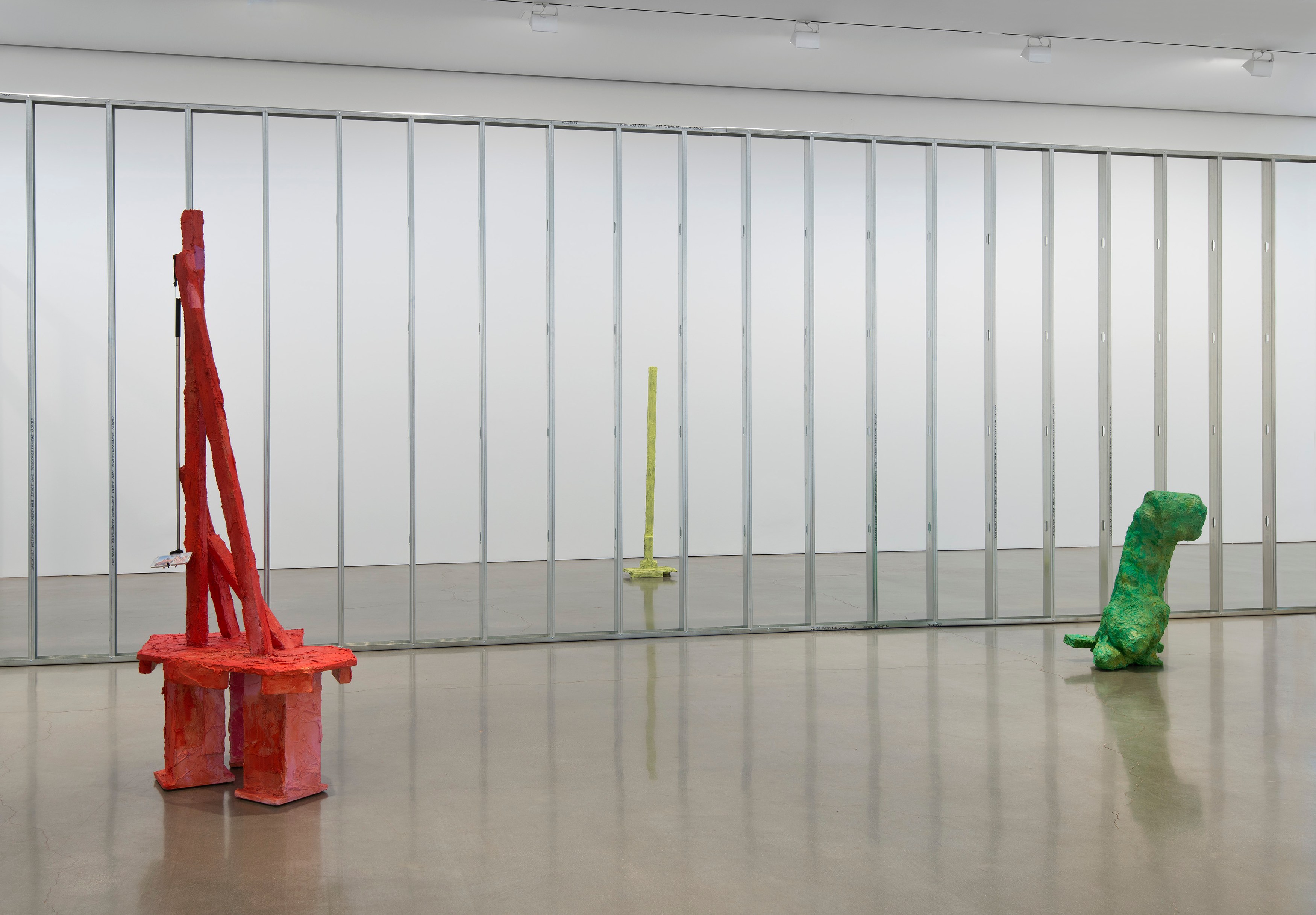 Rachel Harrison, Three Young Framers at Regen Projects, photo 35