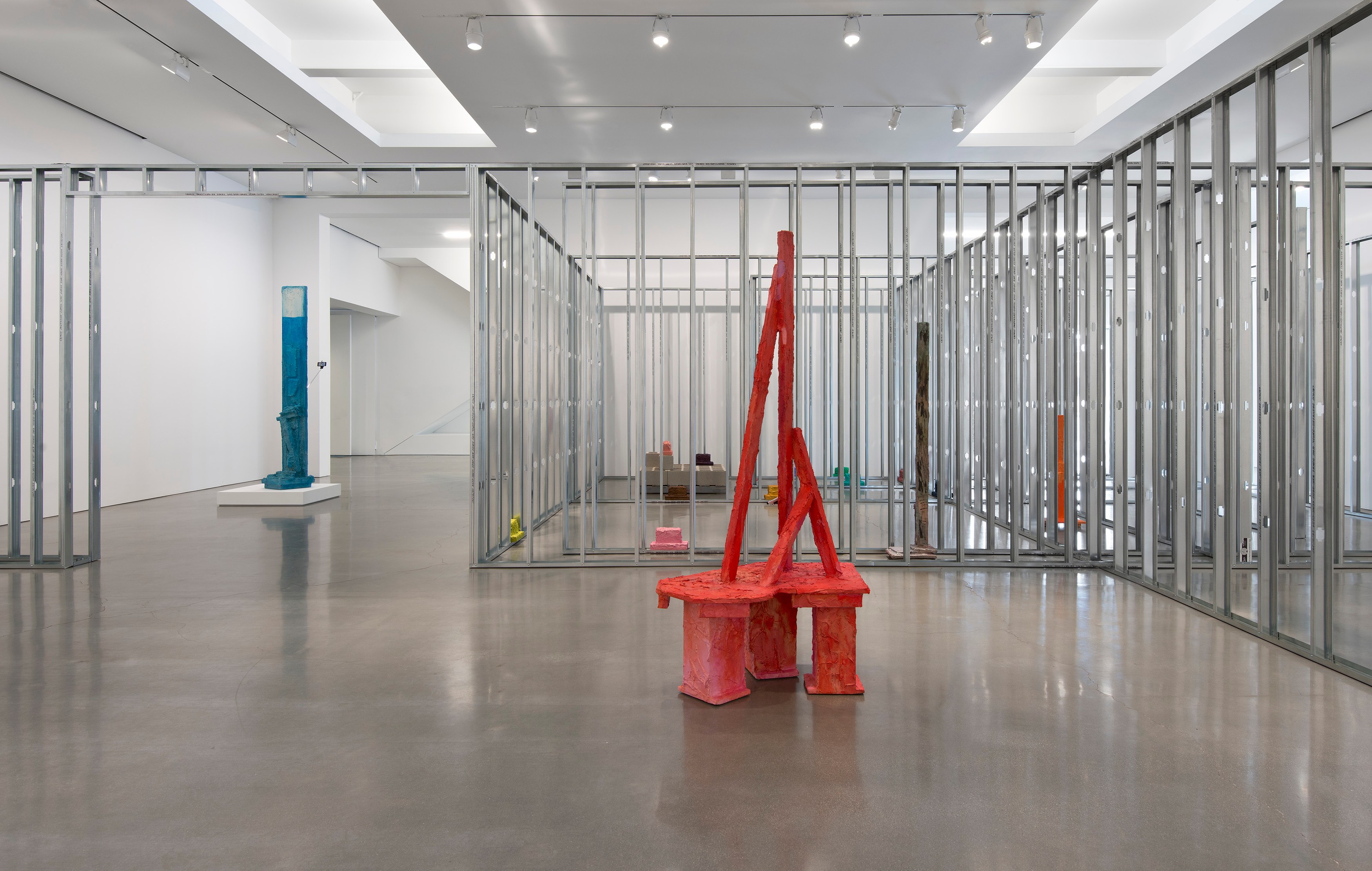 Rachel Harrison, Three Young Framers at Regen Projects, photo 44