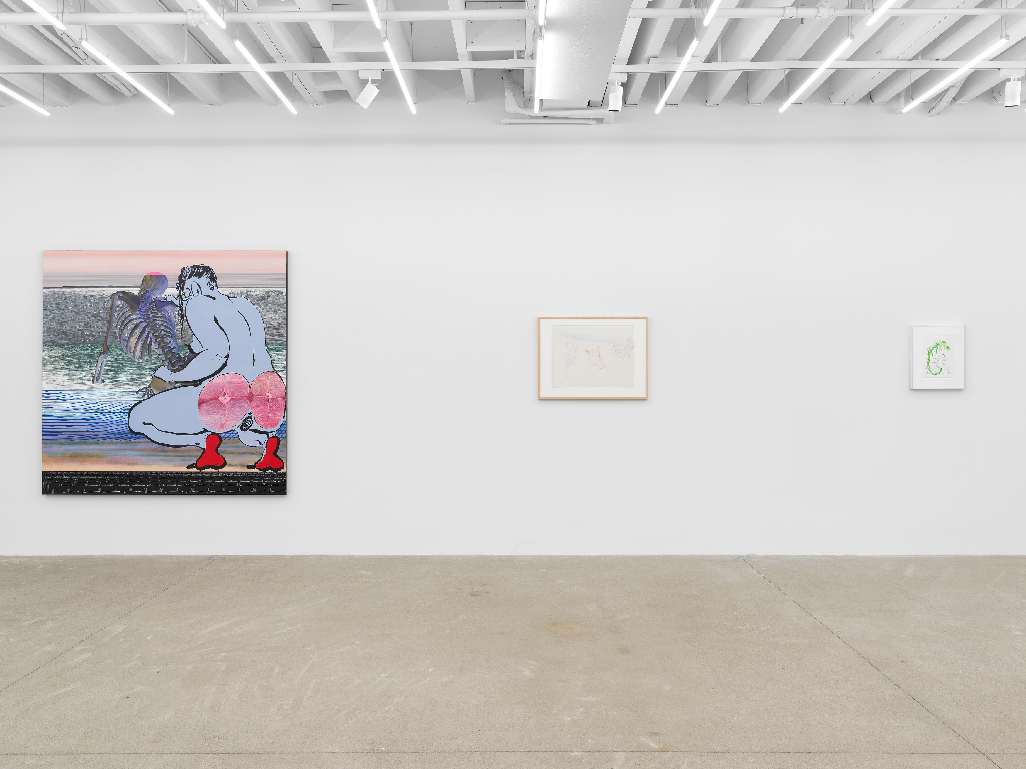 Maria Lassnig, Ebecho Muslimova, Ebecho Muslimova & Maria Lassnig at Magenta Plains, photo 2