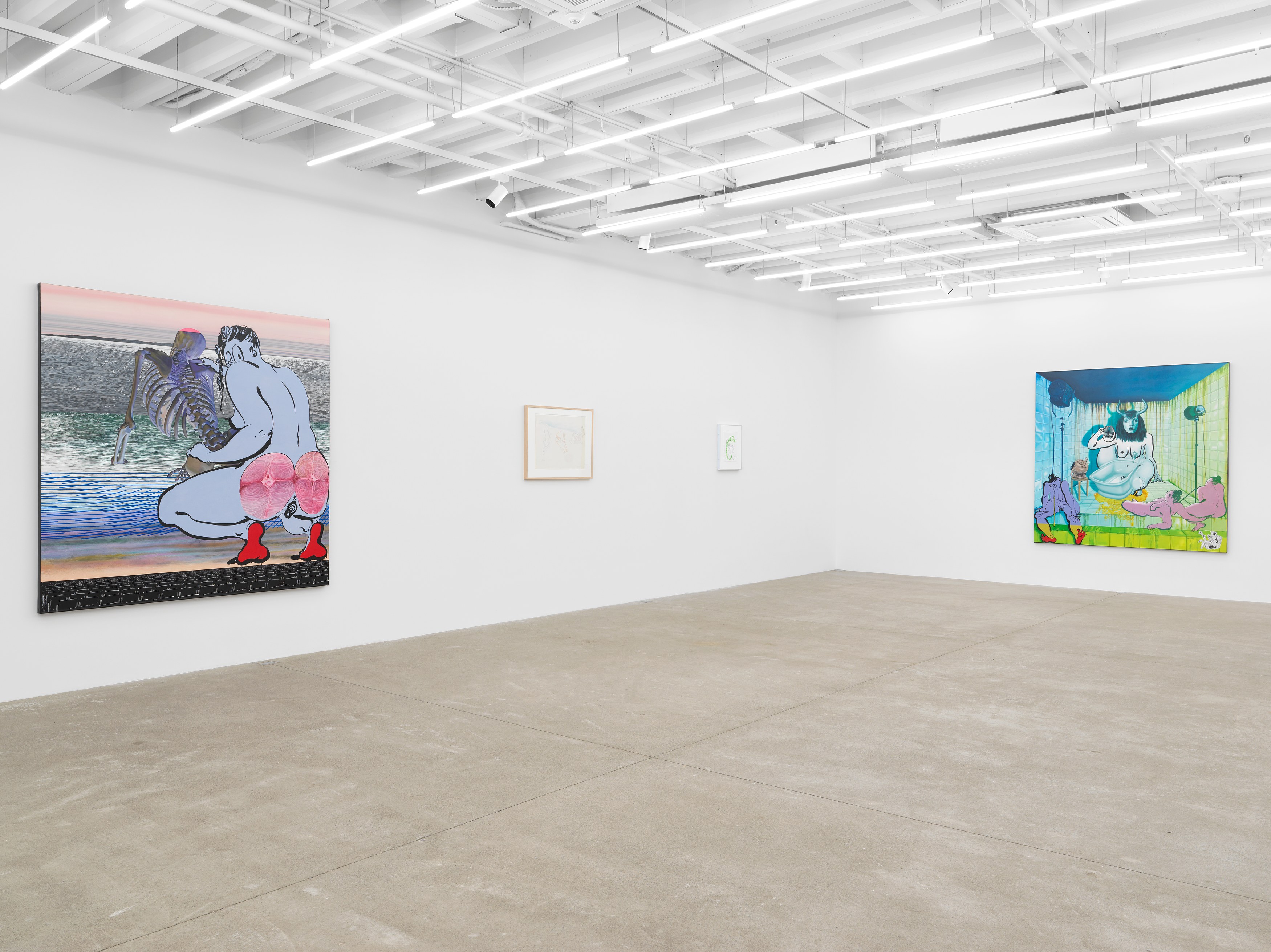 Maria Lassnig, Ebecho Muslimova, Ebecho Muslimova & Maria Lassnig at Magenta Plains, photo 3