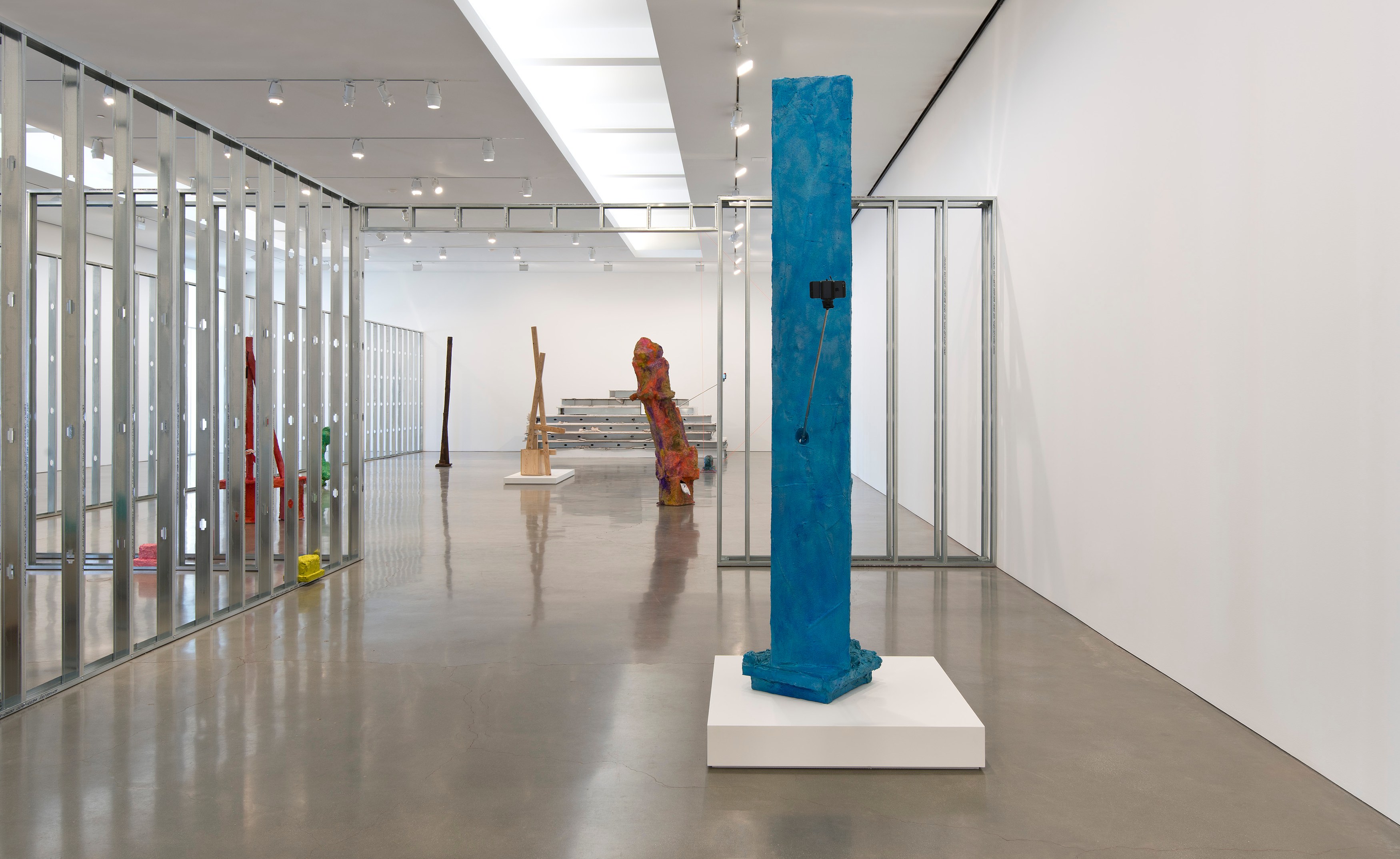 Rachel Harrison, Three Young Framers at Regen Projects, photo 48