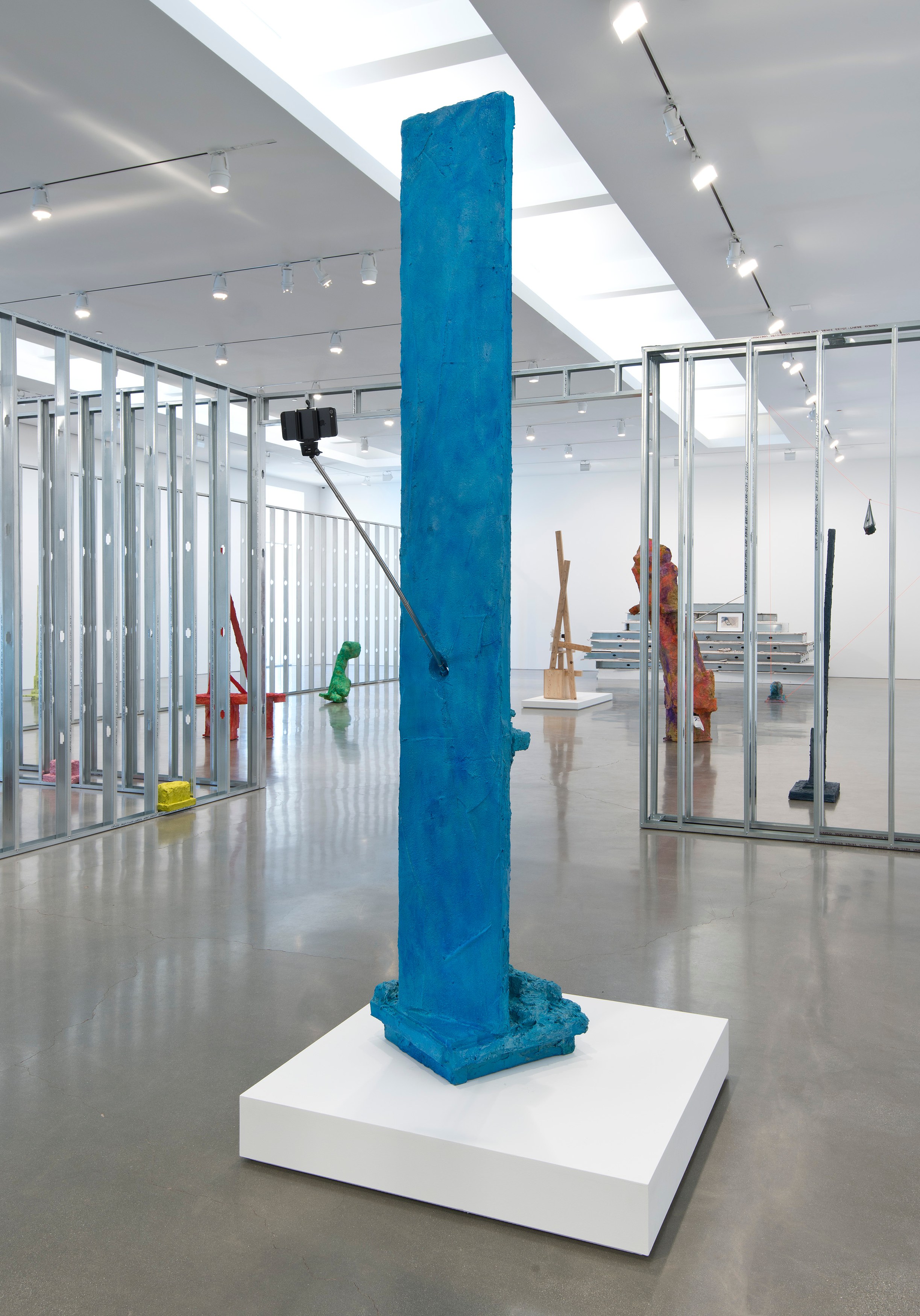 Rachel Harrison, Three Young Framers at Regen Projects, photo 49