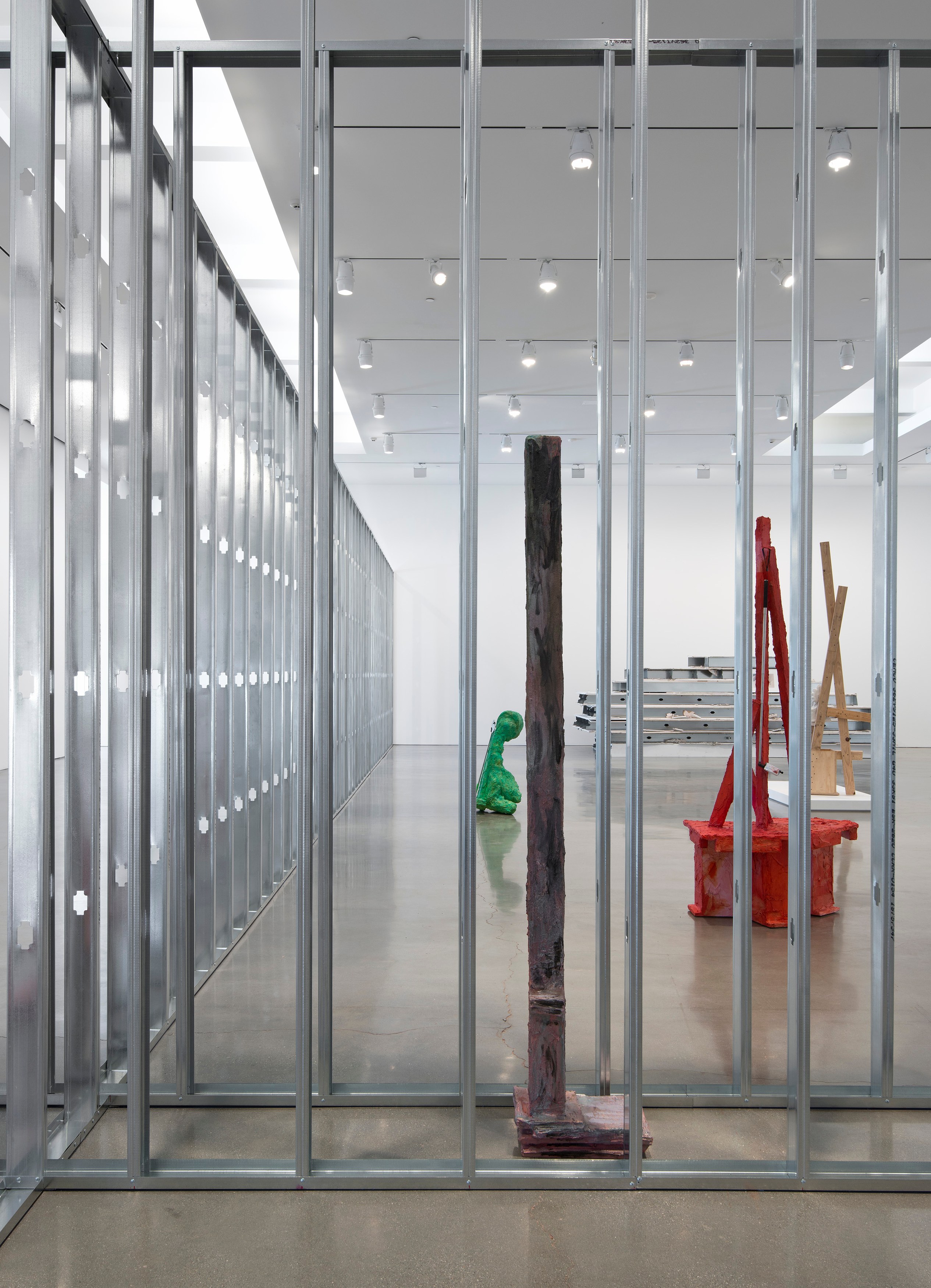 Rachel Harrison, Three Young Framers at Regen Projects, photo 60