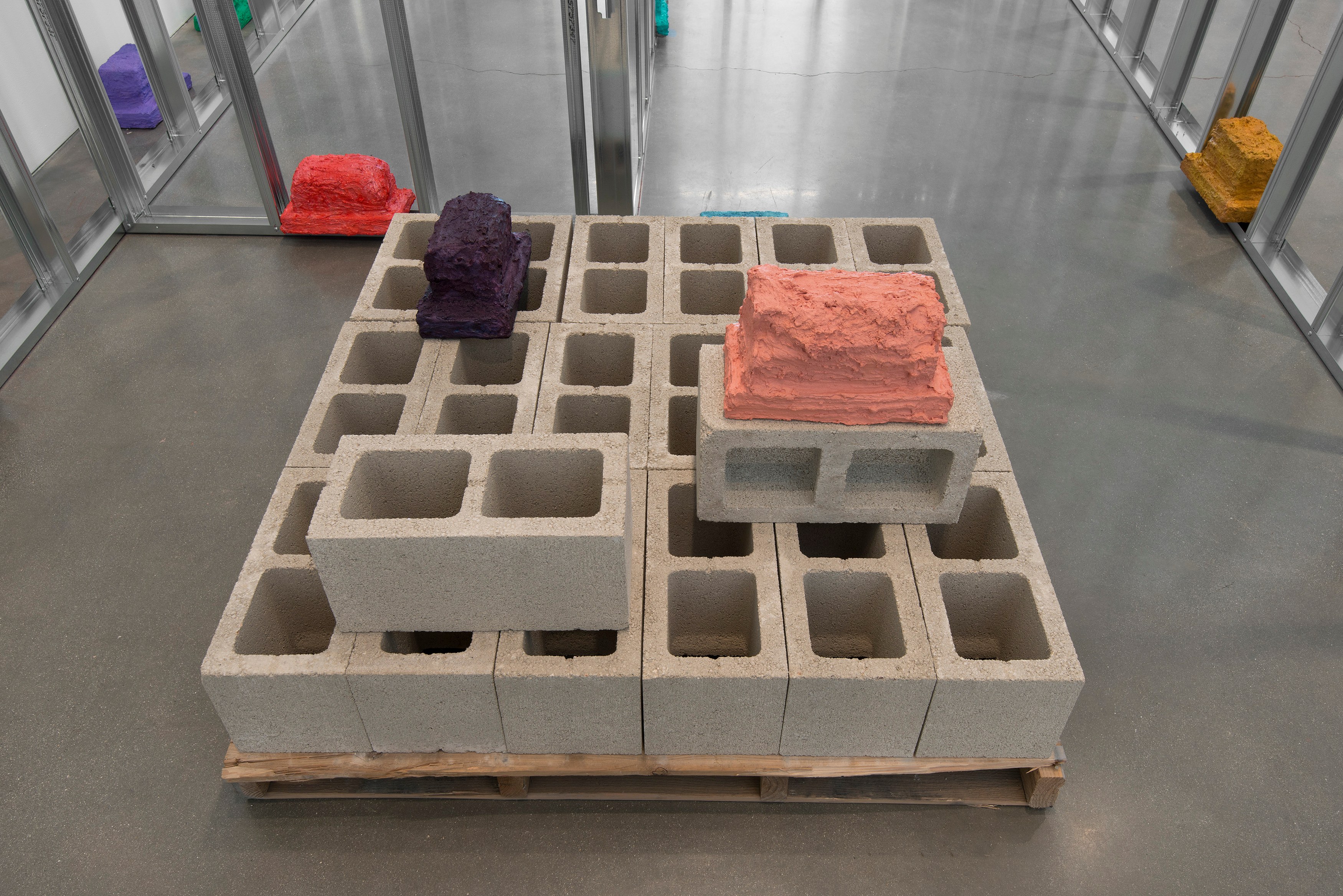 Rachel Harrison, Three Young Framers at Regen Projects, photo 77
