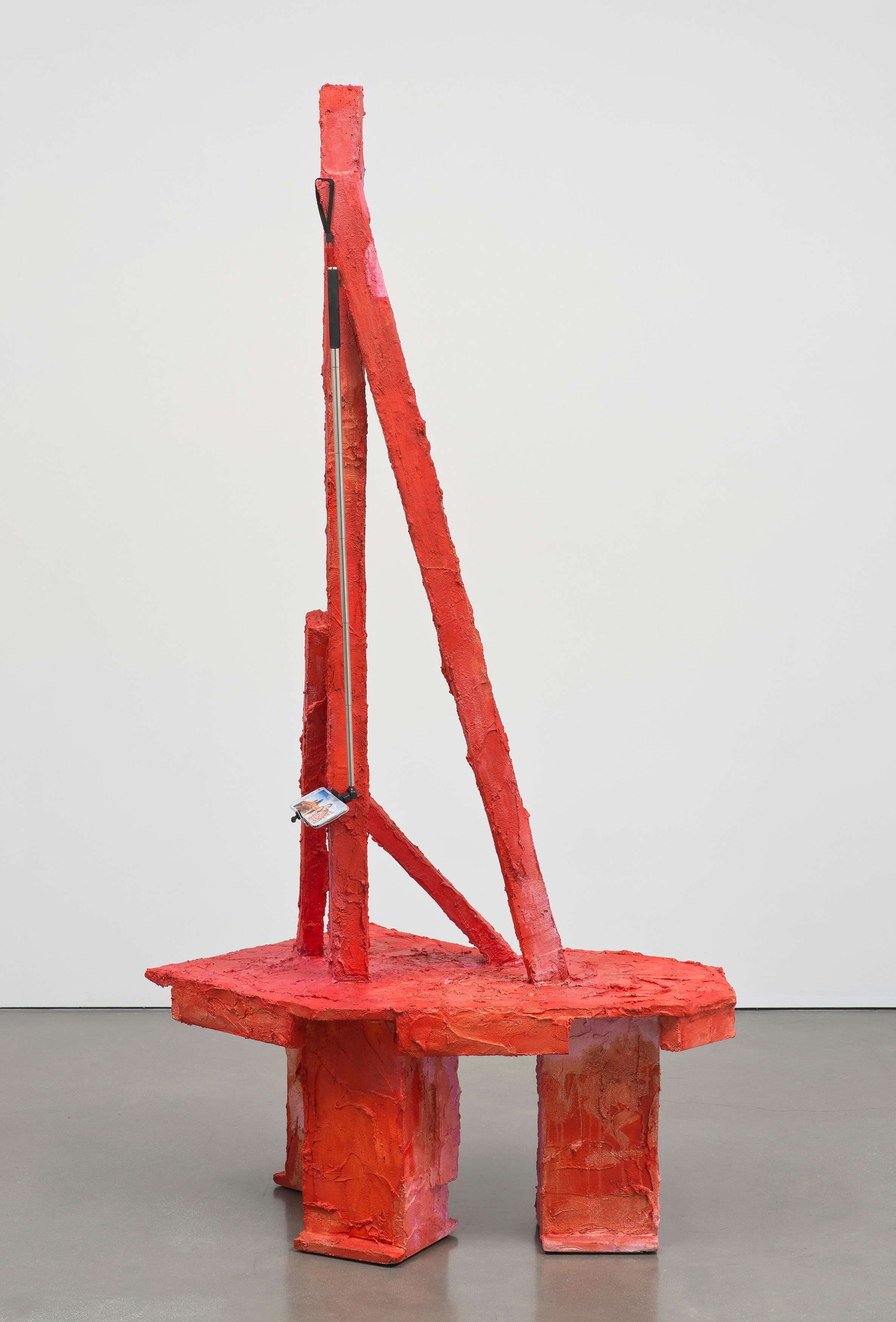 Rachel Harrison, Three Young Framers at Regen Projects, photo 131
