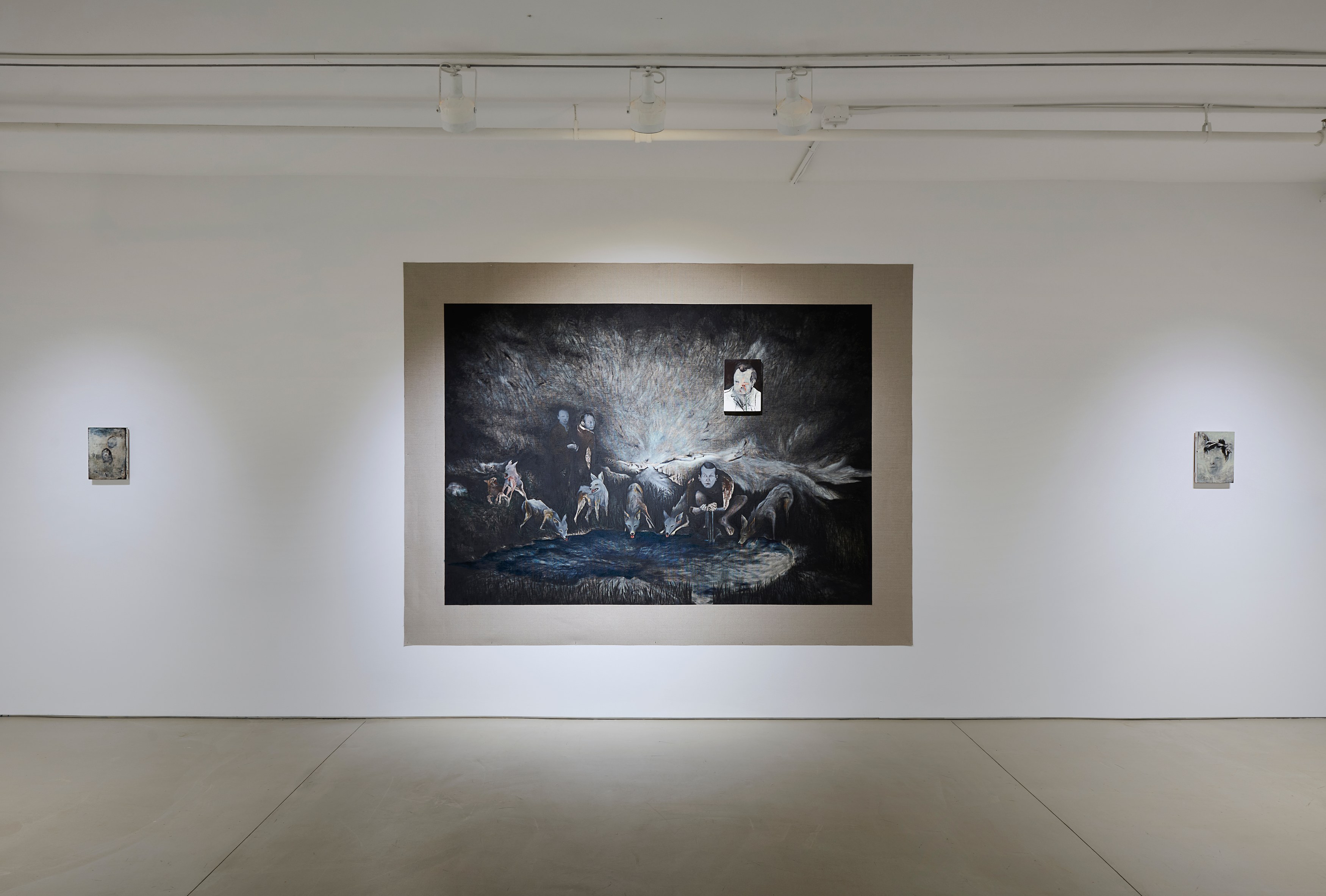 Nika Kutateladze, A Man, a Calf, and Another Man at Mendes Wood DM, photo 4
