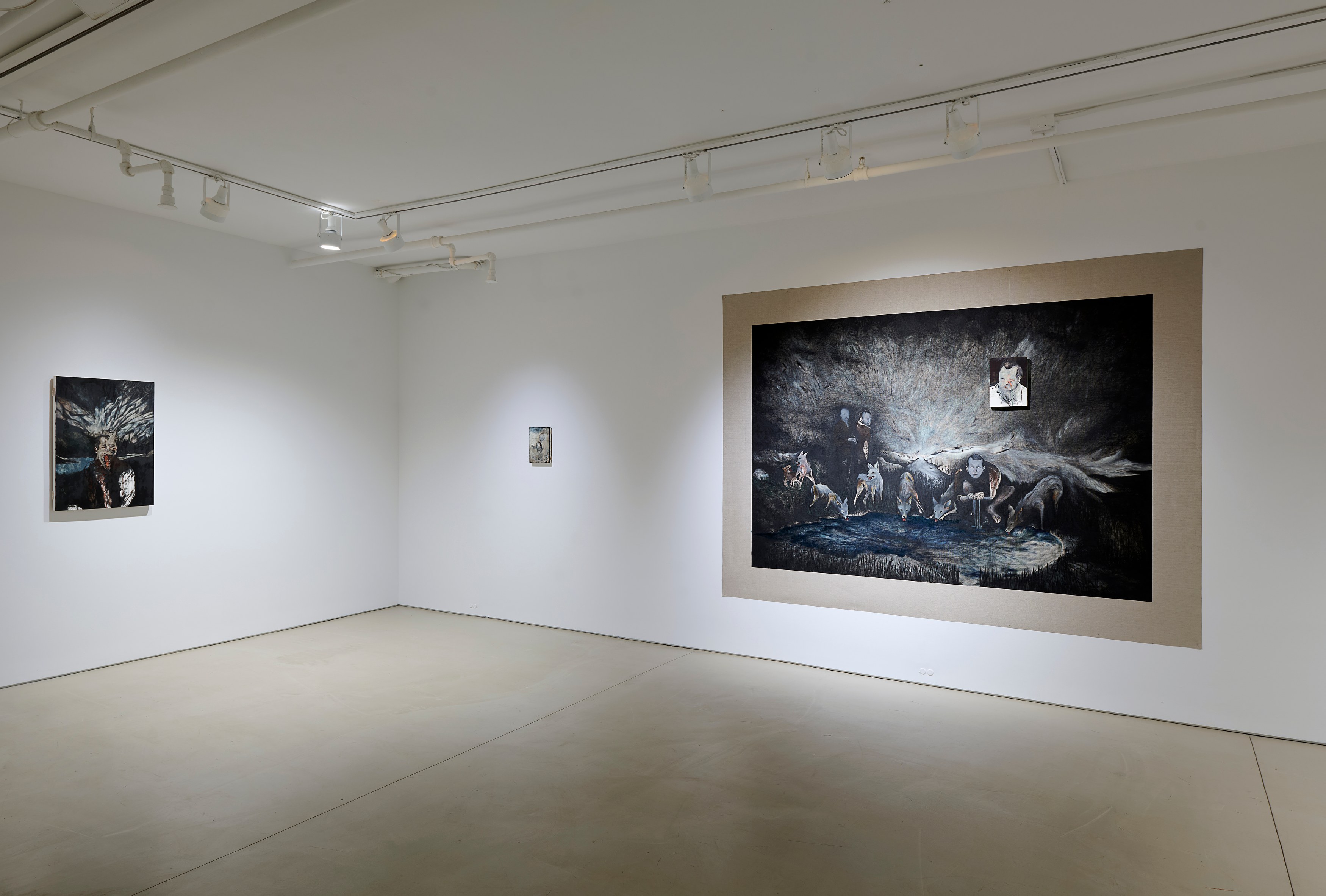 Nika Kutateladze, A Man, a Calf, and Another Man at Mendes Wood DM, photo 5