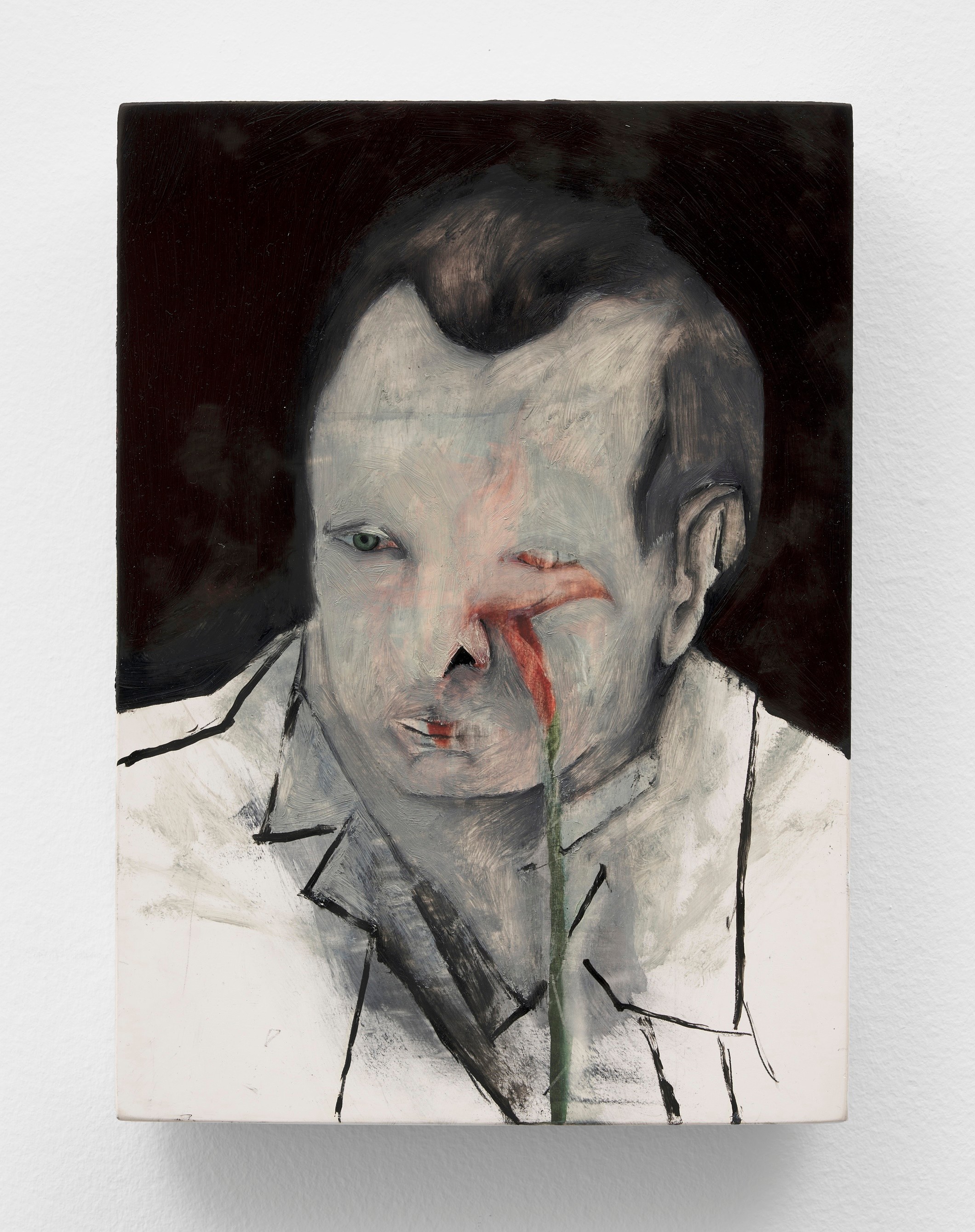 Nika Kutateladze, A Man, a Calf, and Another Man at Mendes Wood DM, photo 14