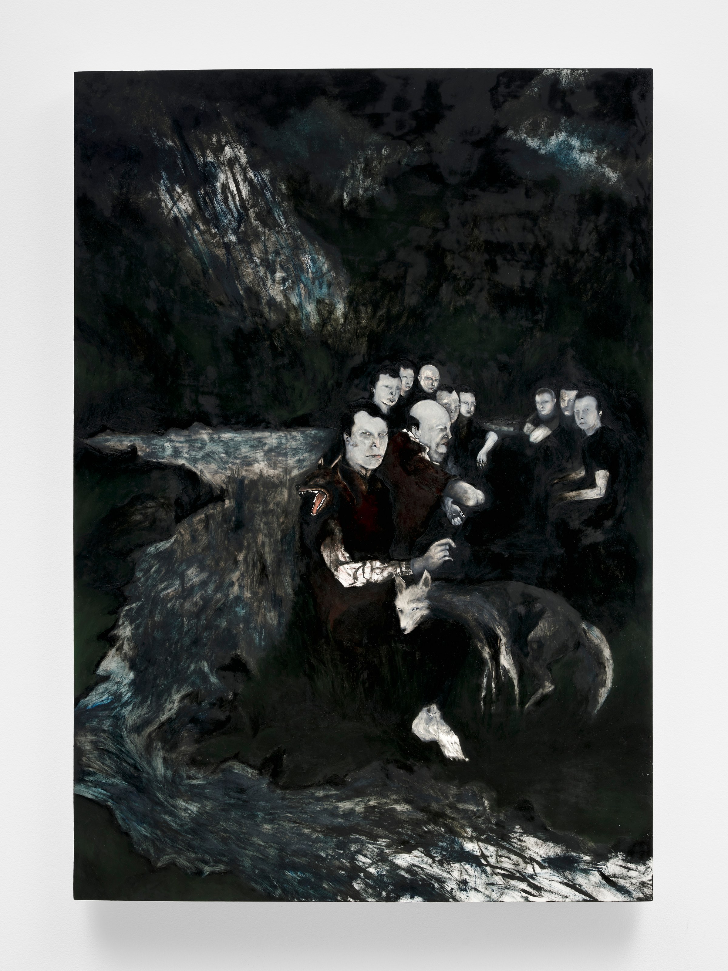 Nika Kutateladze, A Man, a Calf, and Another Man at Mendes Wood DM, photo 16
