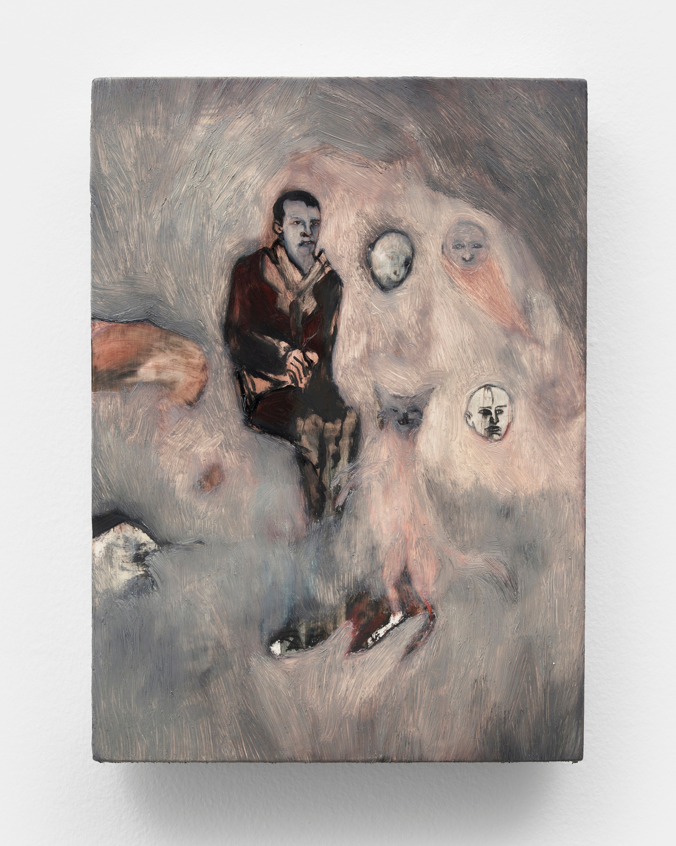 Nika Kutateladze, A Man, a Calf, and Another Man at Mendes Wood DM, photo 20