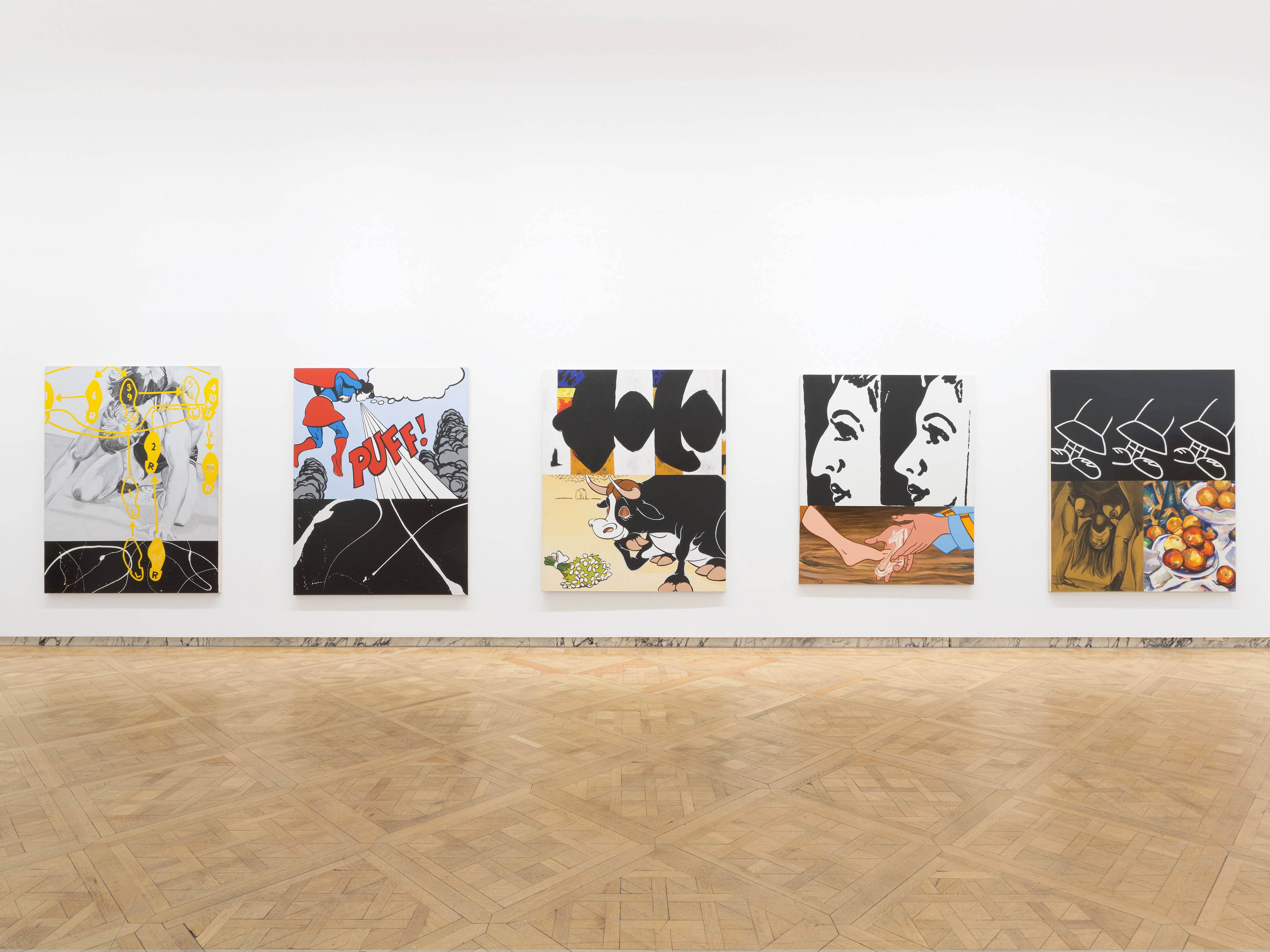 Deborah Kass, The Art History Paintings (1989-1992) at Salon 94, photo 3