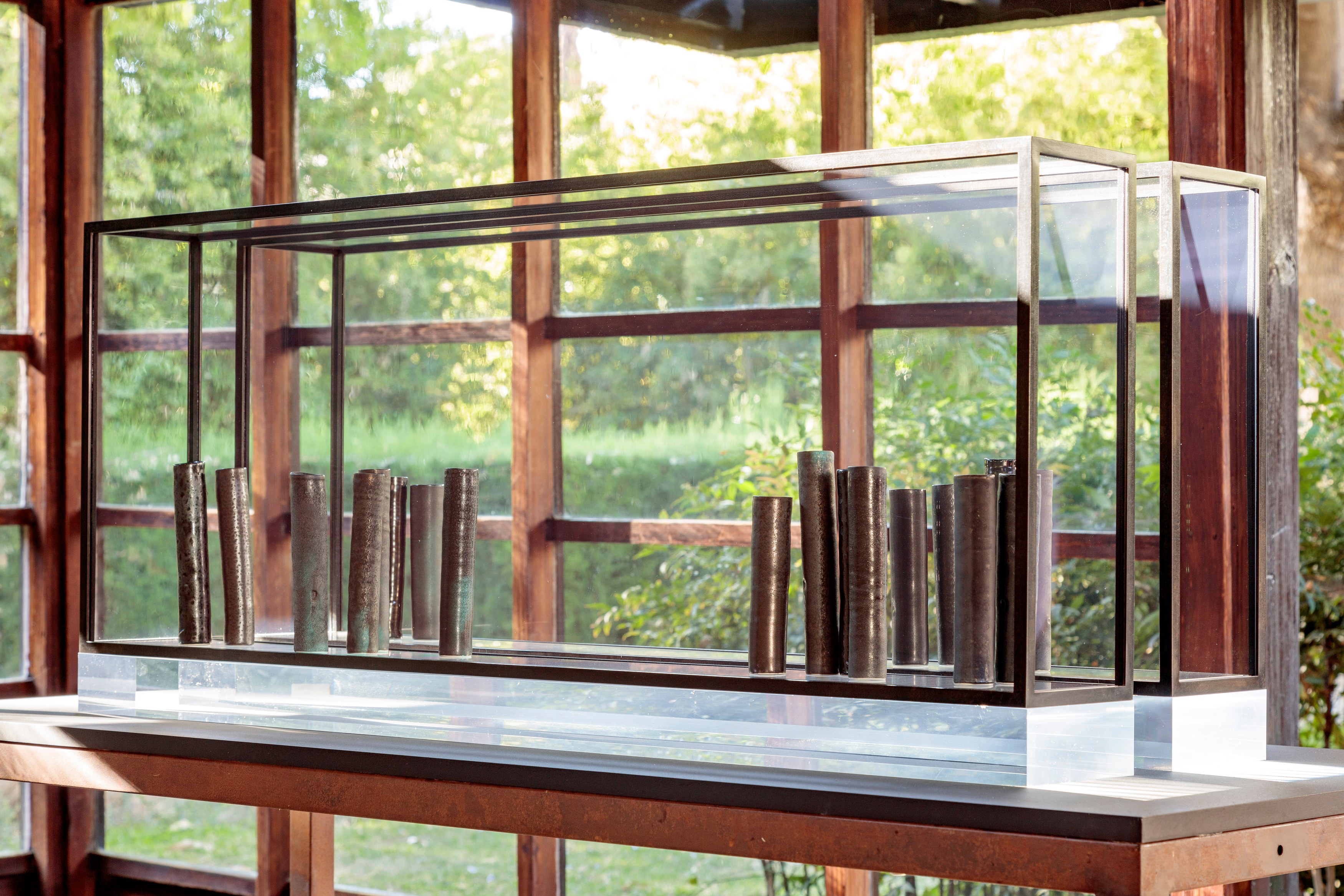 Edmund de Waal, -one way or other- at TV Bar, Berlin; Gidree Bawlee Foundation of Arts, Dhaka; 16/16, Lagos; Casa Pani, Mexico City; Honey's, New York; LAMYLAND, Paris; Caracol, São Paulo; Club All, Shanghai; Pejman Foundation, Tehran; Fig., Tokyo; Der TANK, Basel; SCHLOSS, Oslo; MAK Center f, photo 50