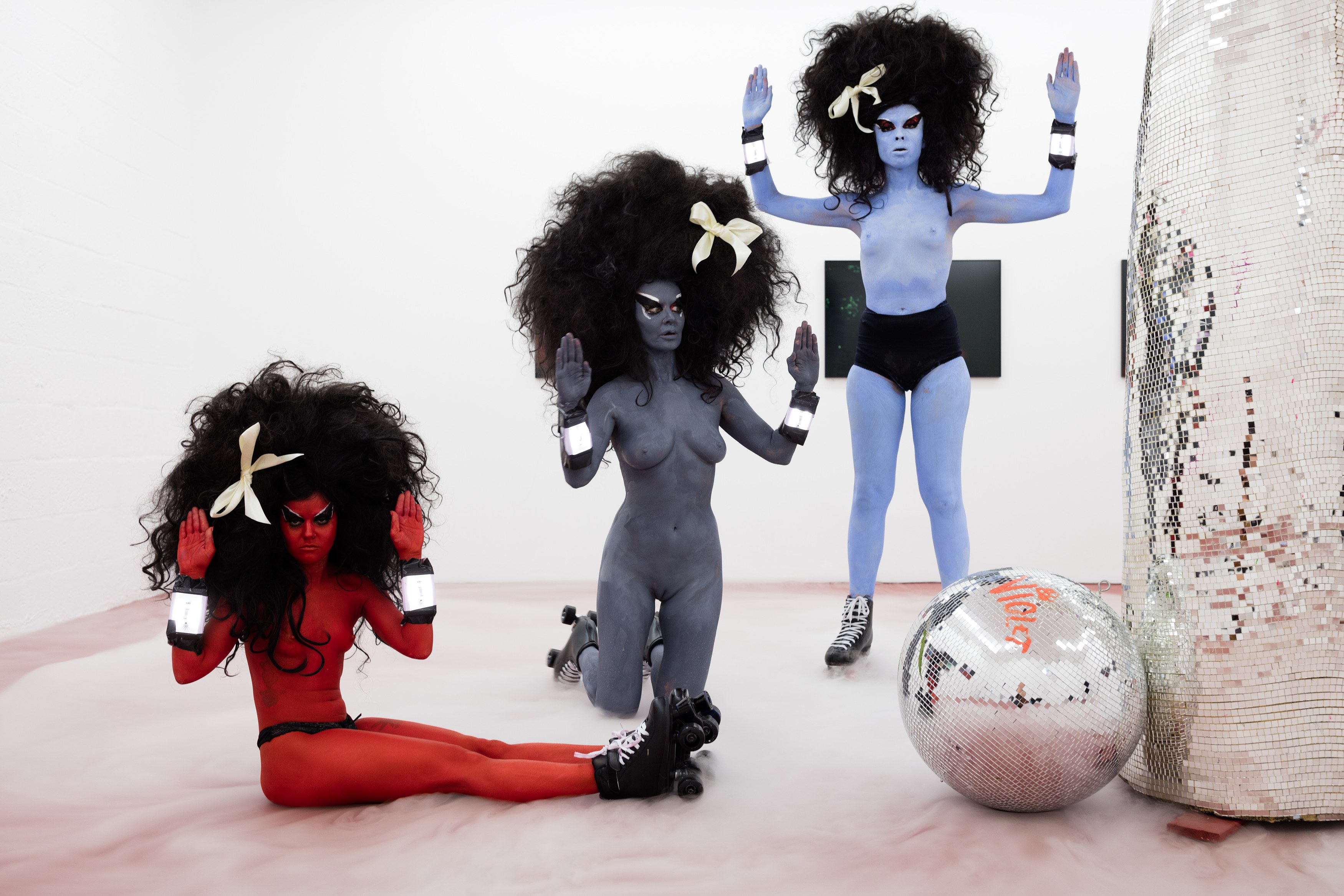 Kembra Pfahler, Rebel Without A Cock at Emalin, photo 9